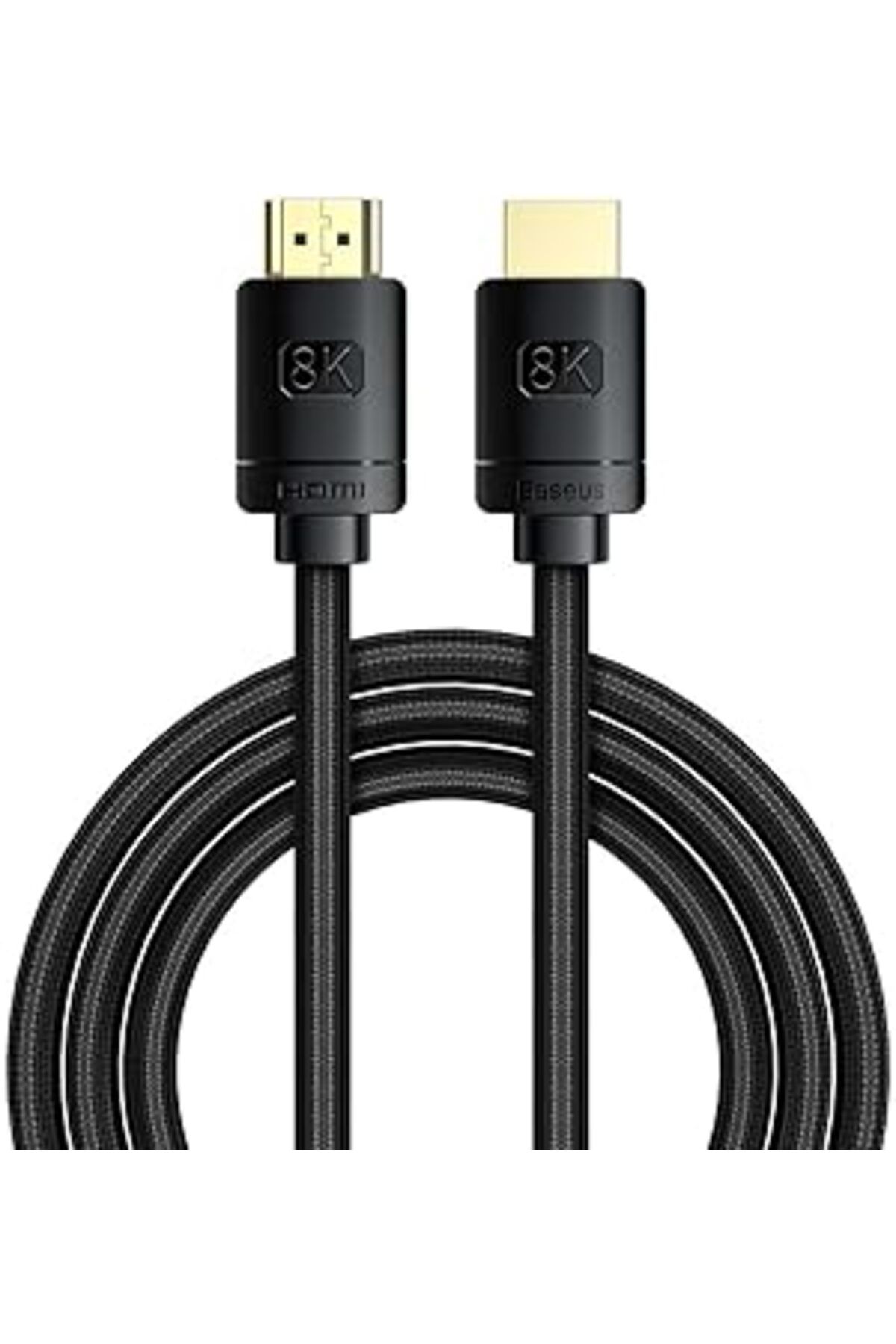 Pazarcan High Definition Serisi Hdmi 8K To Hdmi 8K Görüntü Aktarma Kablosu, 2M, Siyah