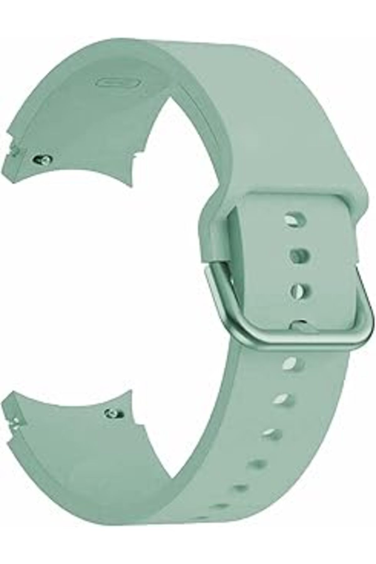 NZM TİCARET Microsonic Samsung Galaxy Watch 4 Classic 42Mm Için Kordon Solid Silicone Band Açık Yeşil [Galaxy W