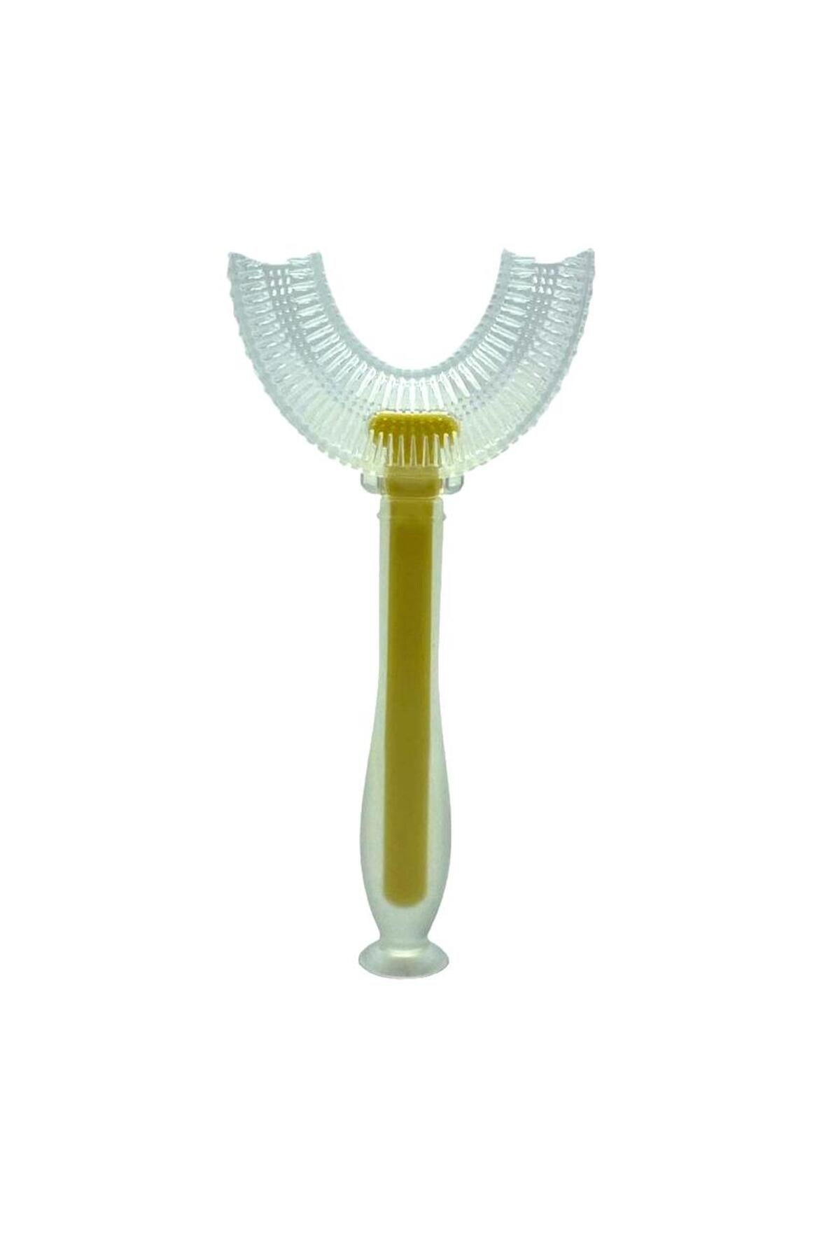 Shop58 BÜYÜK BOY İNCE SİLİKON SAPLI AKILLI DİŞ FIRÇASI (4172)