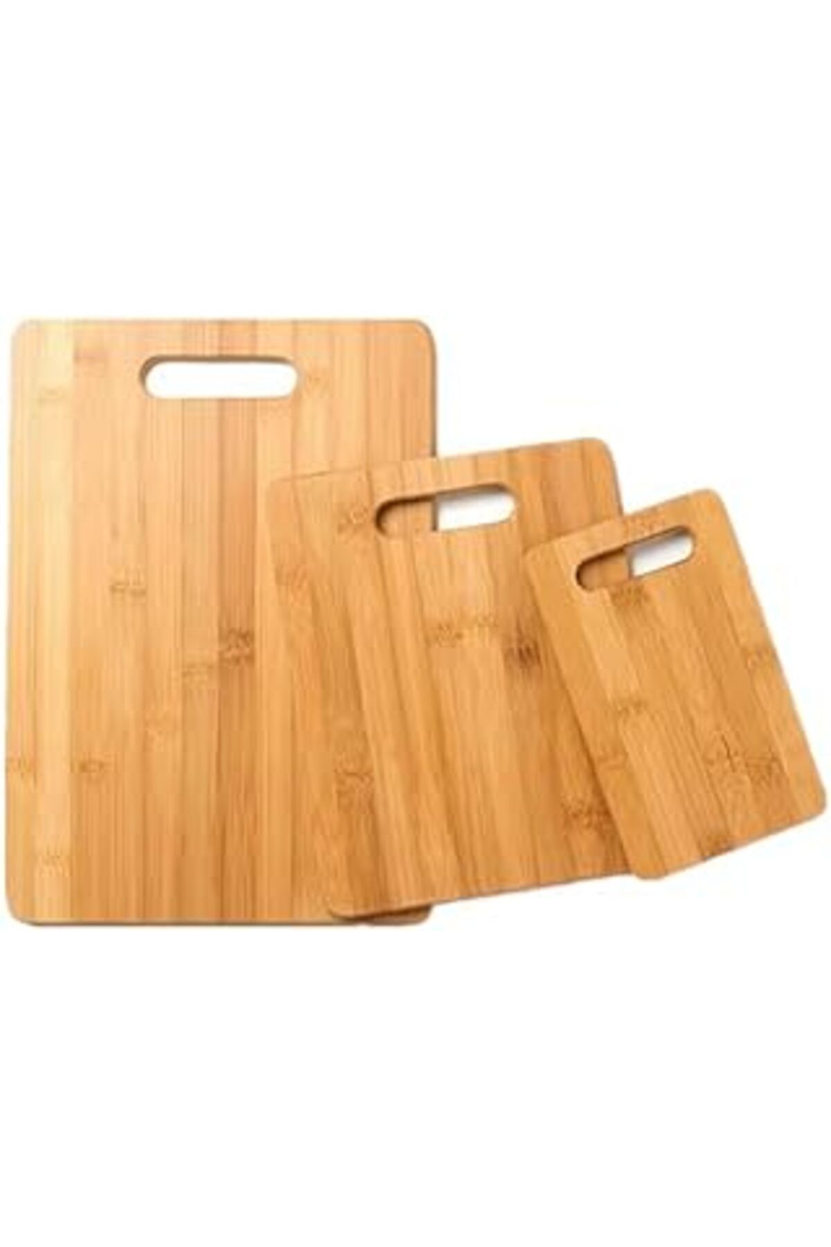 NZM TİCARET Orret Home Bambu Kesme Tahtası, Çok Amaçlı Doğrama Tahtası, Et, Ekmek, Balık, Sebze Ve Meyve Için K