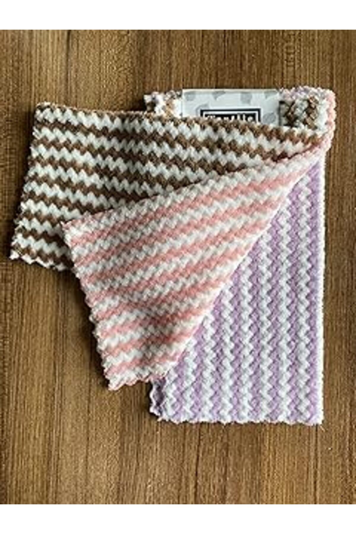 NZM TİCARET 3 Adet 30X30 Mikrofiber, Leke Tutmaz, Koku Yapmaz Yumuşak Dokulu Temizlik Bezi Mutfak Bezi