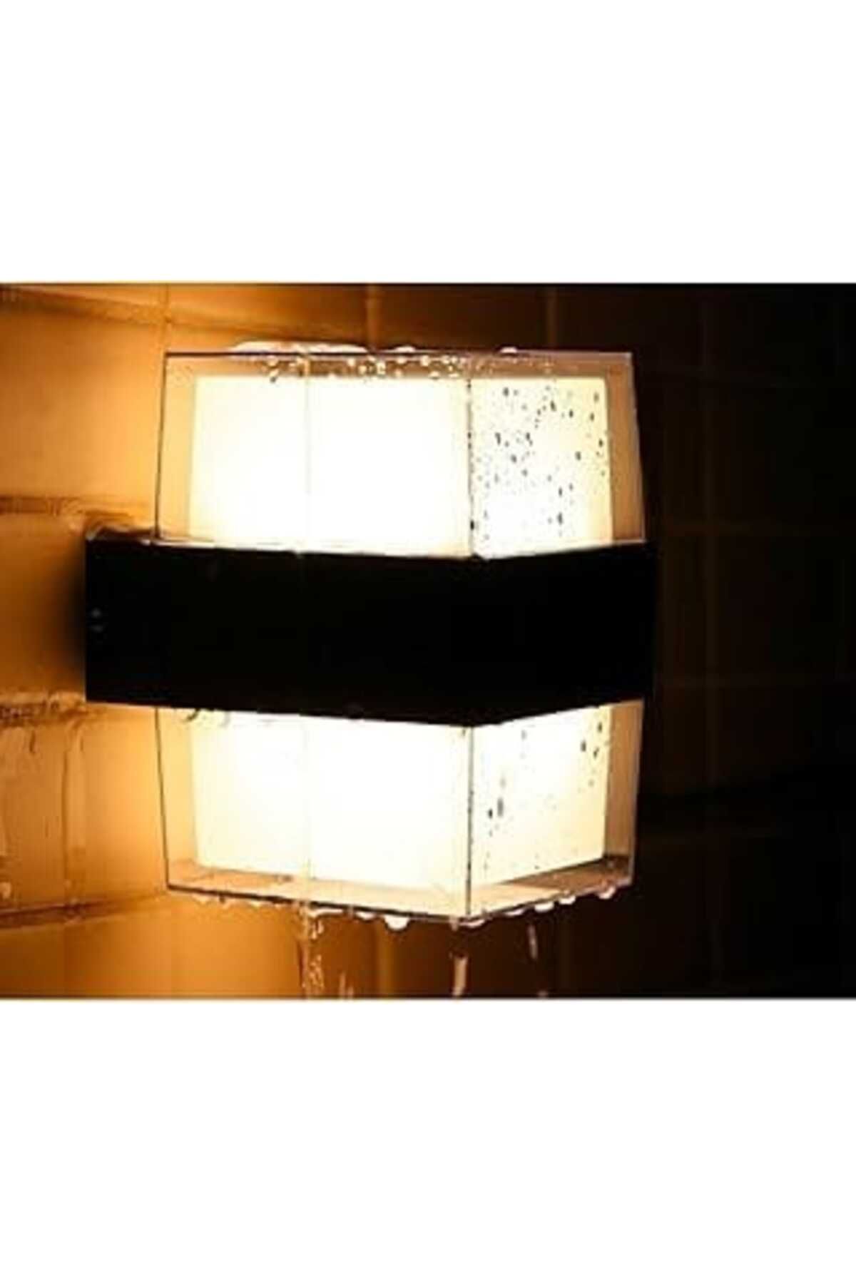 NETWORK ART Ucuz Geldi Prizma Led Aplik 12 Watt Gün Işığı 3200K Iç Mekan Ve Dış Mekan Cata Bora Led Aplik Ip54