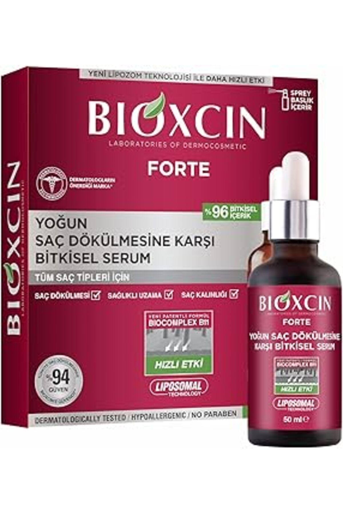 NZM TİCARET Bioxin Forte Serum (3 X 50 Ml)