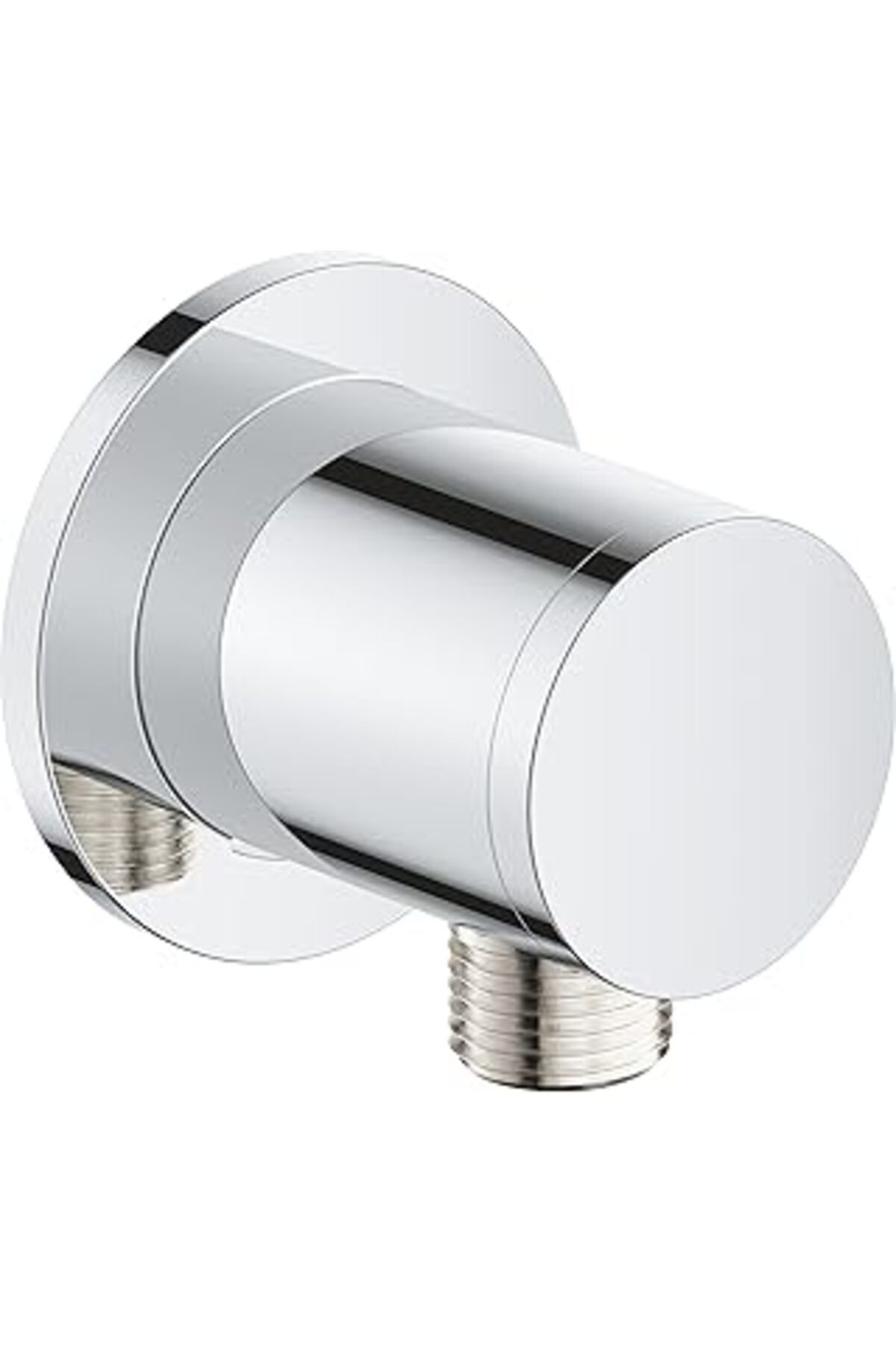 NZM TİCARET Vitalio Universal Ankastre El Duşu Çıkışı, Duş Hortumları Ile Uyumlu 1 Ve 2″ Çıkış Ucu, Duş Başlığı