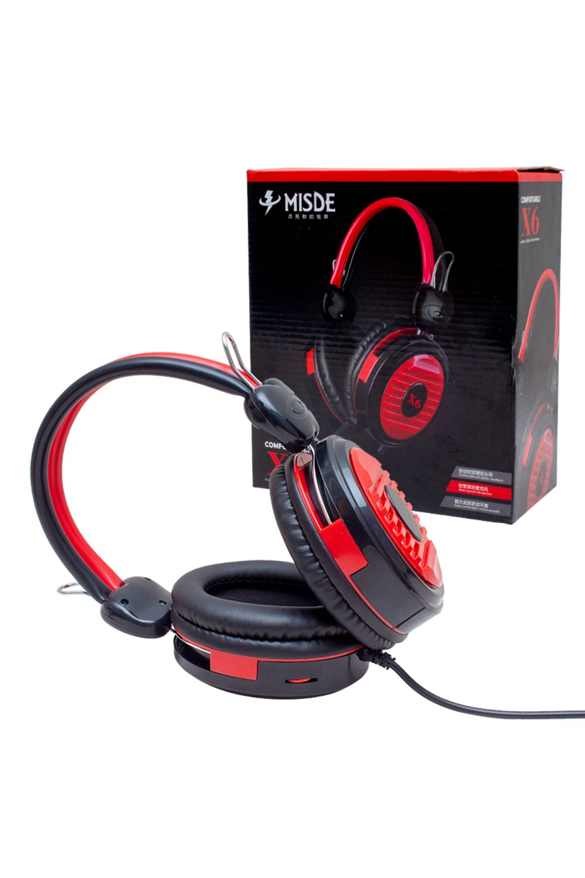 robotrend X6 Misde 3.5Mm Aux Girişli Stereo Mikrofonlu Kulak Üstü Oyuncu Kulaklik