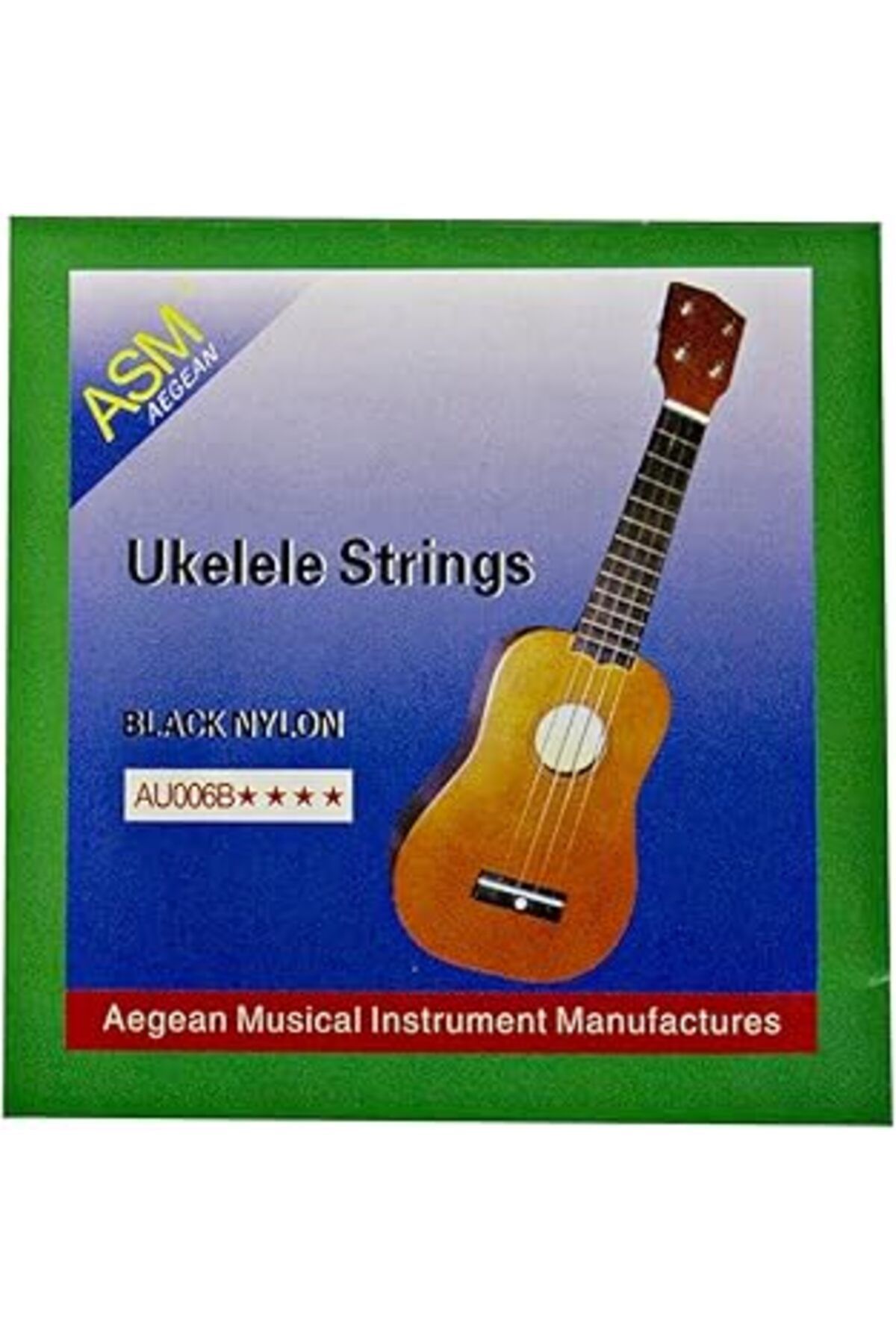 DENİZBİLİŞİM Ardor Asm Aegean Ukulele Teli Takım Siyah