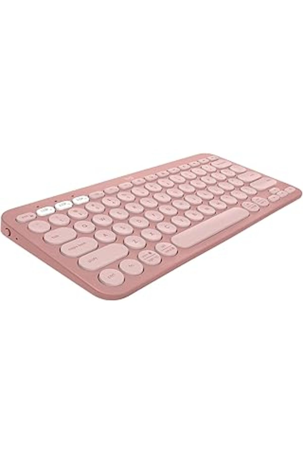 NZM TİCARET Pebble Keys 2 K380S Kablosuz Klavye, Çoklu Cihaz Özellikli, Kişiselleştirilebilir Kısa Yollar, Blue