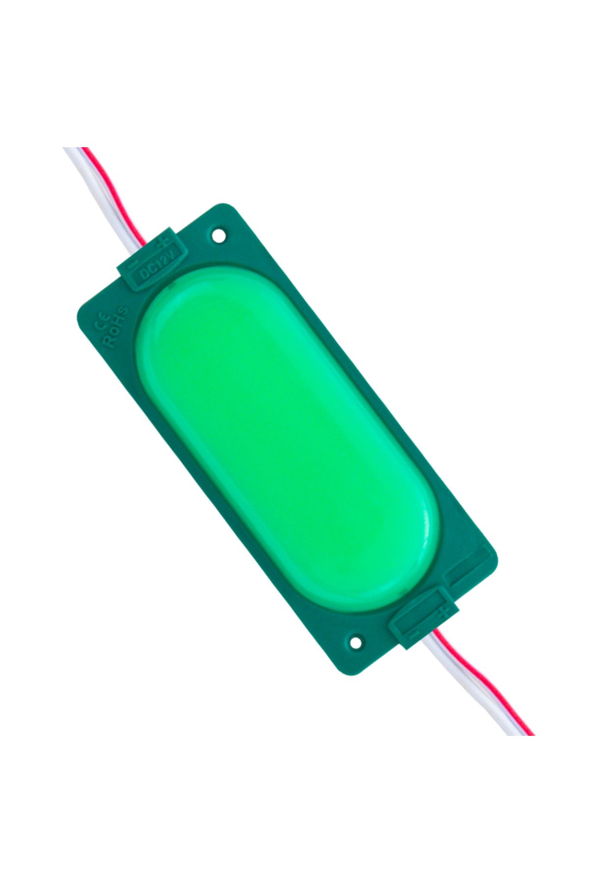 robotrend Modül Led 12V 3W Yeşil Cob 85X35 Mm Ip65 220-240Lm 140 Derece