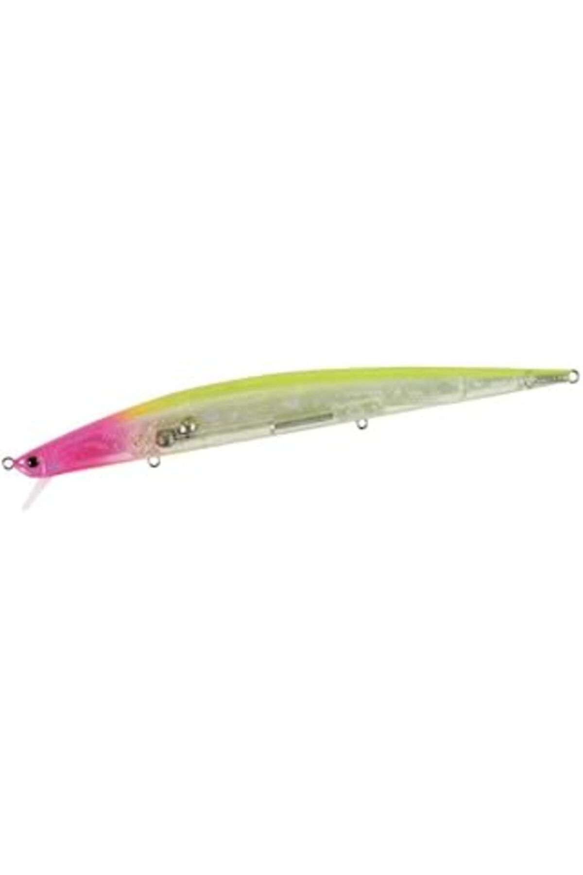NETWORK ART Duo Tide Minnow Slim Flyer 175 CLA0602 Clear Pink Head Chart