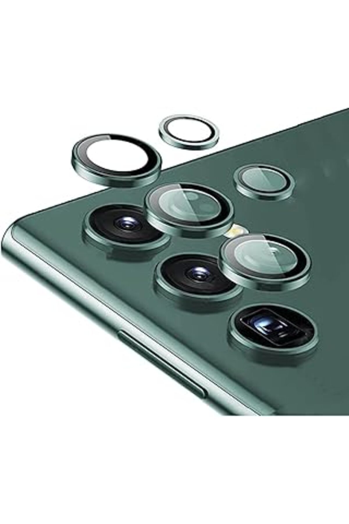 Pazarcan Teknosepetim Samsung Galaxy S23 / S23 Plus Kamera Lens Koruyucu Çizilmeye Dayanıklı Hd Temperli Met