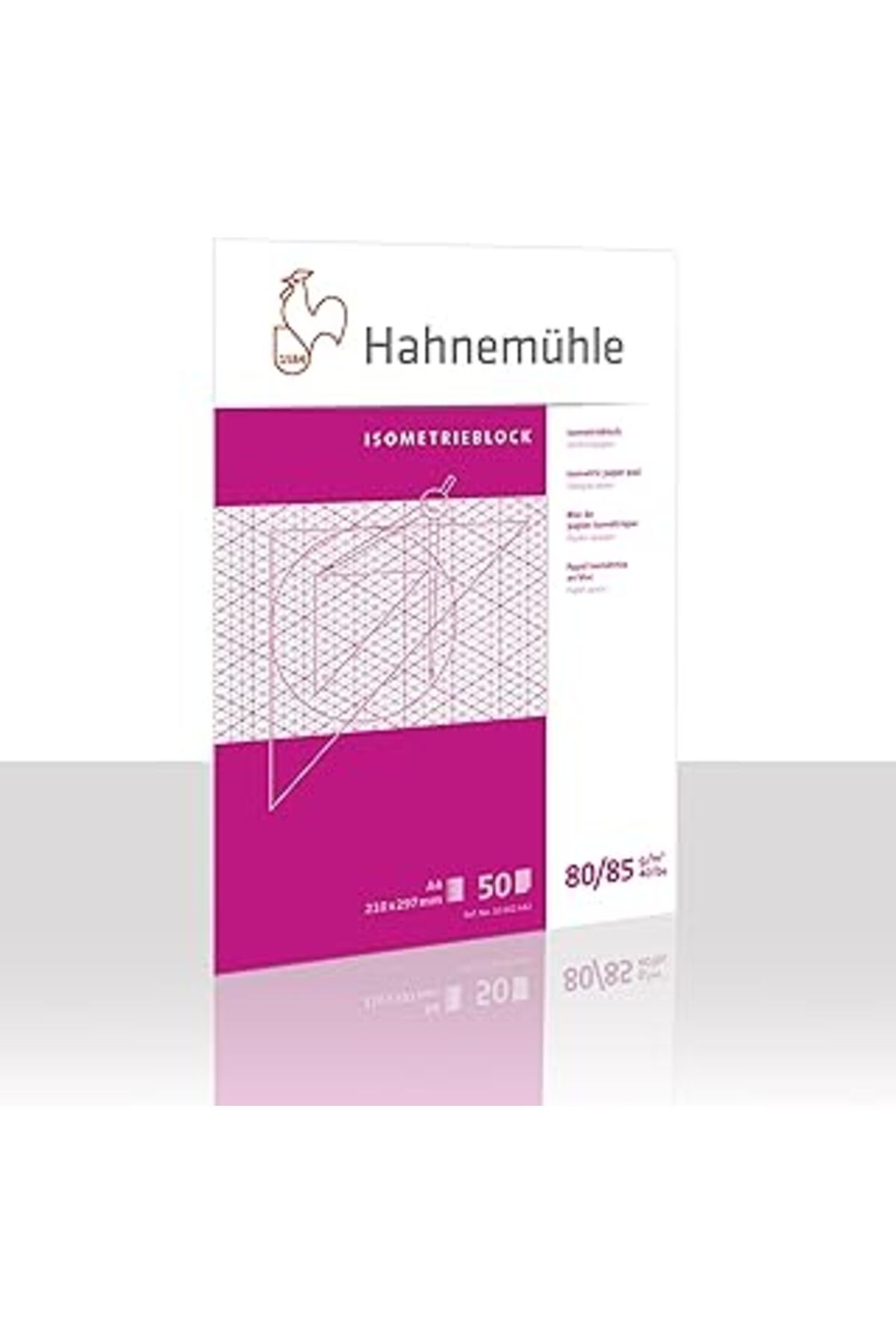 Mu Art Ahşap Hahnemühle 10 662 642 Hahnemühle İzometrik Blok A4