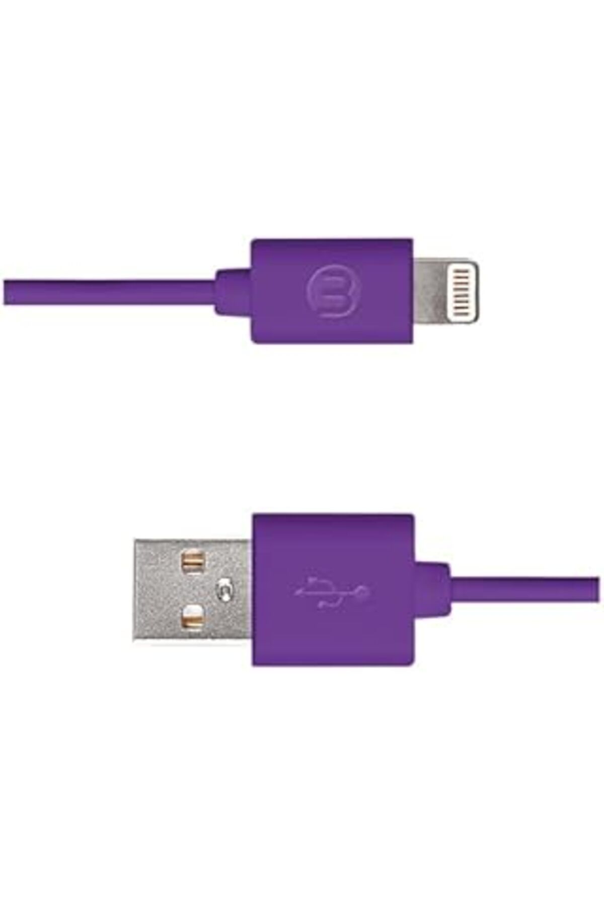 Pazarcan Mojue Usb-A - Lightning Şarj Kablosu Mor