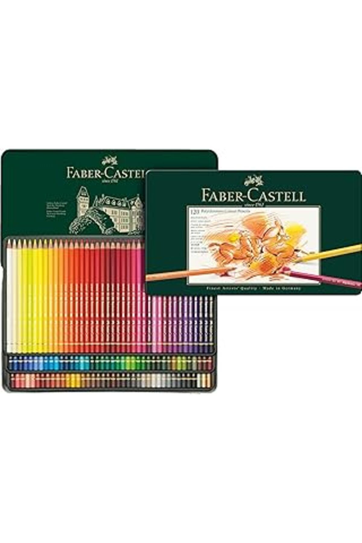 mivento Faber-Castell Polychromos Kuru Boya Kalemi, 120 Renk