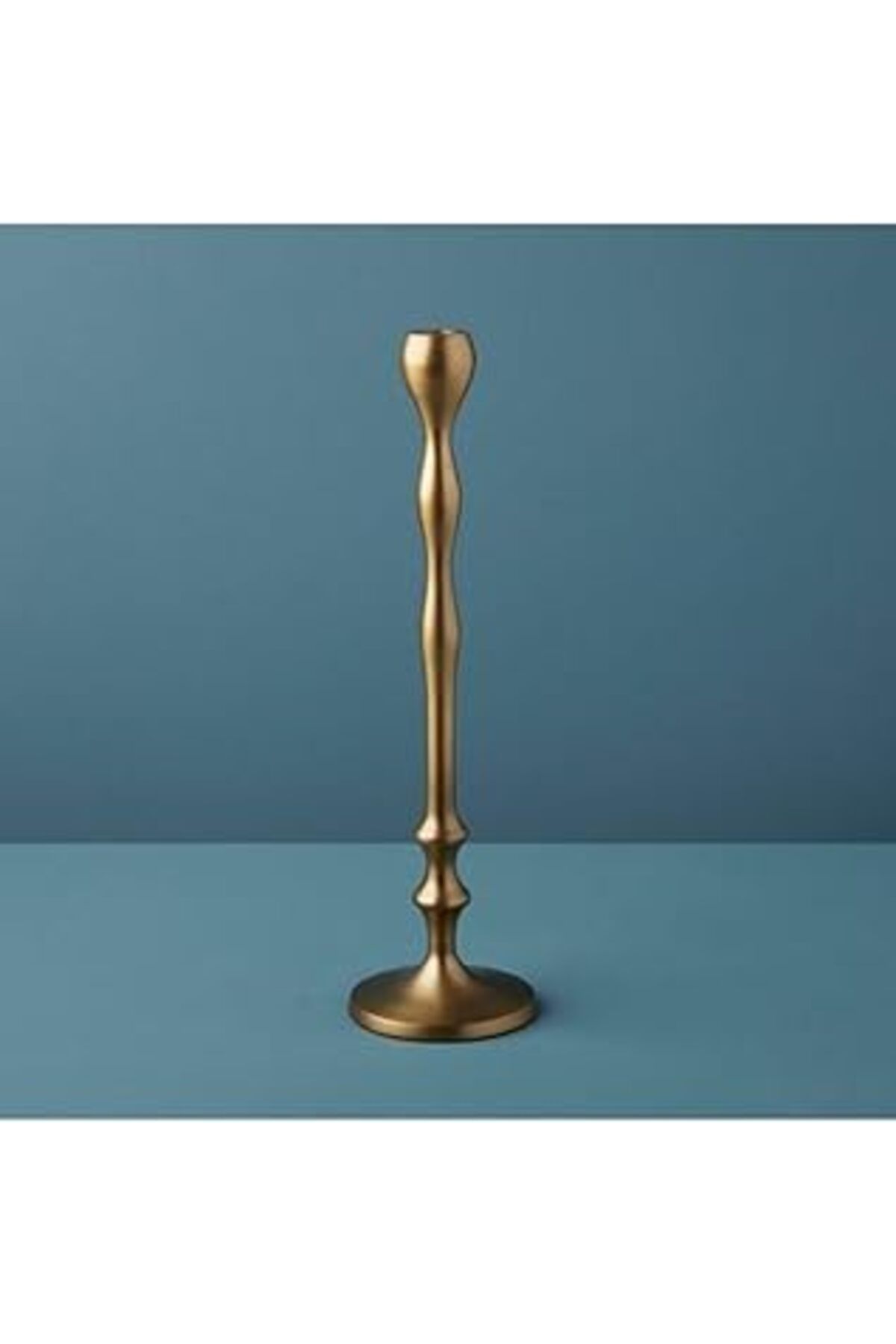 Mu Art Be Home 38 Cm Antik Bronz Şamdan