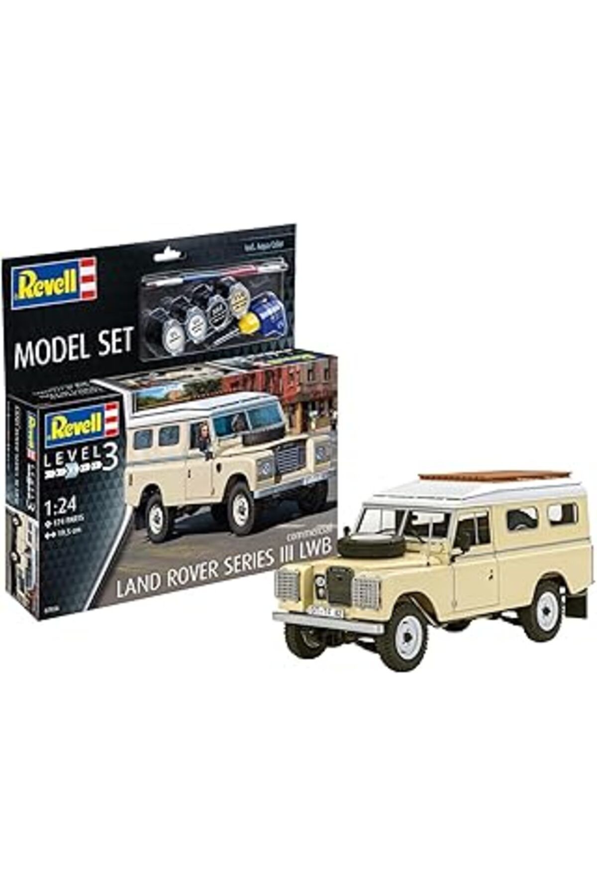 Roses Store Revell, M.Set Land Rover Series Iii Lwb, Oyuncak