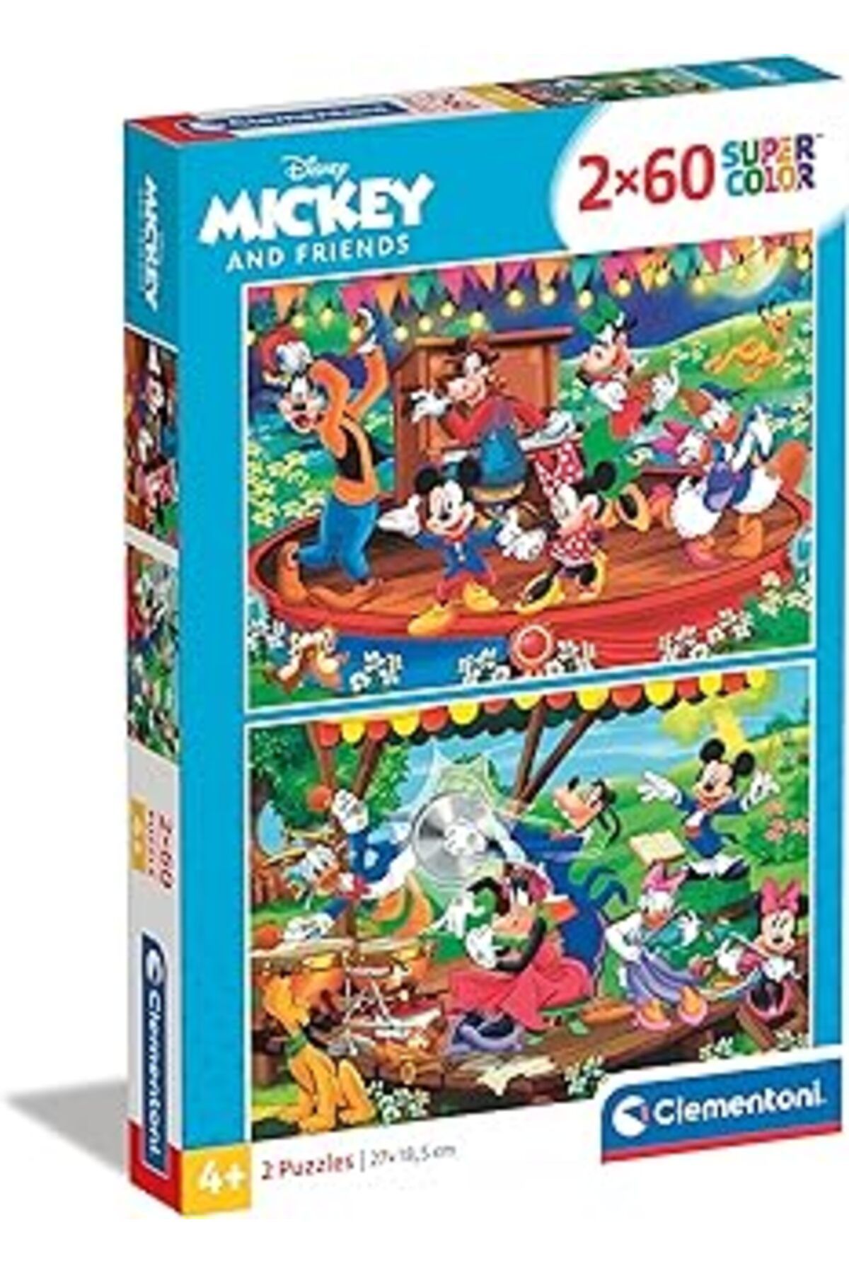 NZM TİCARET - 2X60 Parça Puzzle - Mickey And Friends