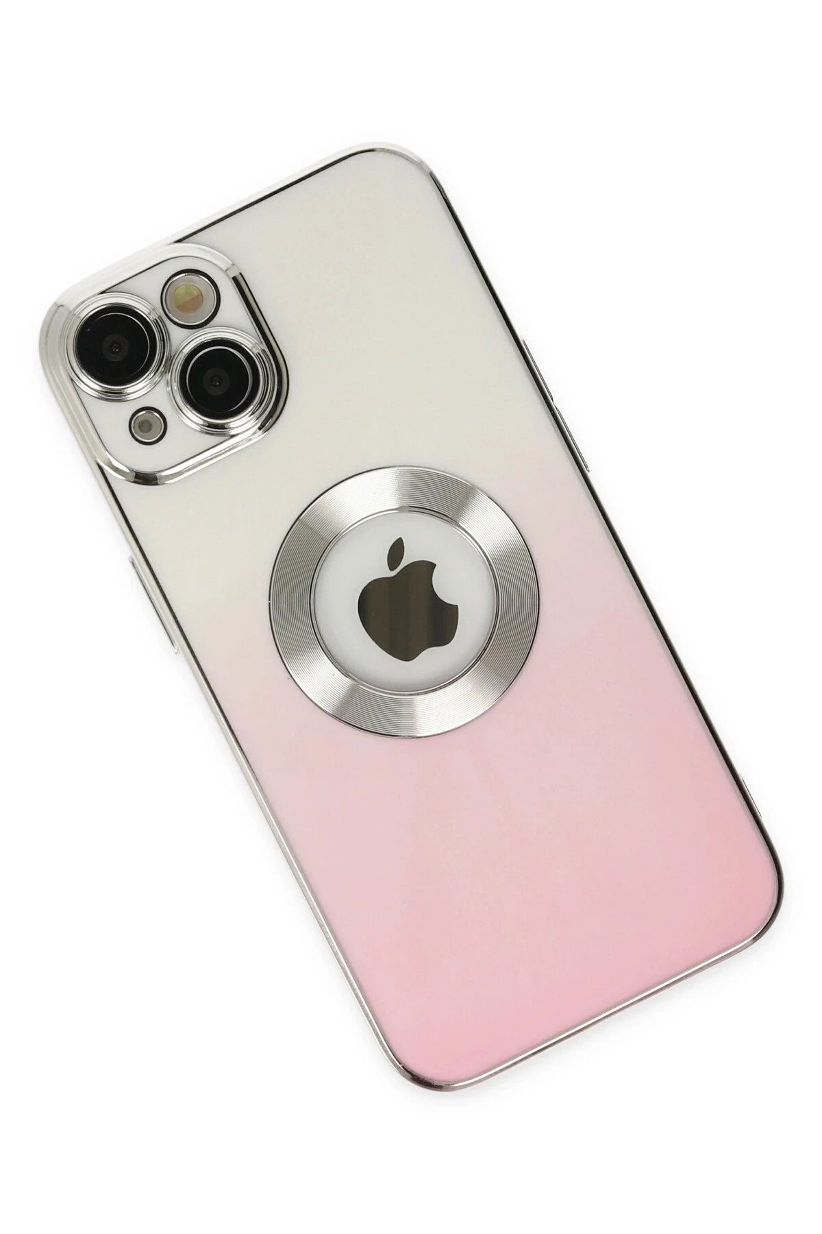 NewFace iPhone 13 Kılıf Best Silikon - Pembe MRAYD