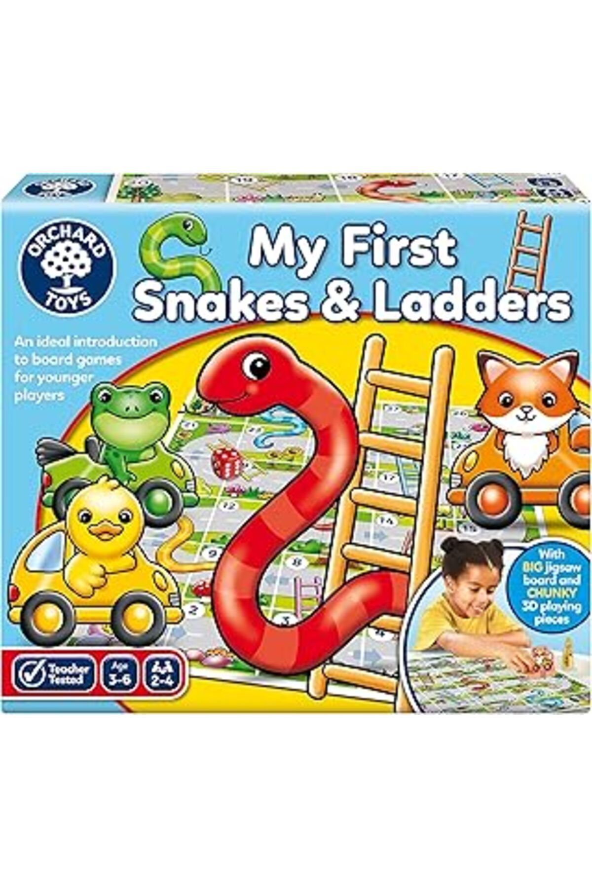 Mu Art Orchard Toys My First Snakes And Ladders Kutu Oyunu