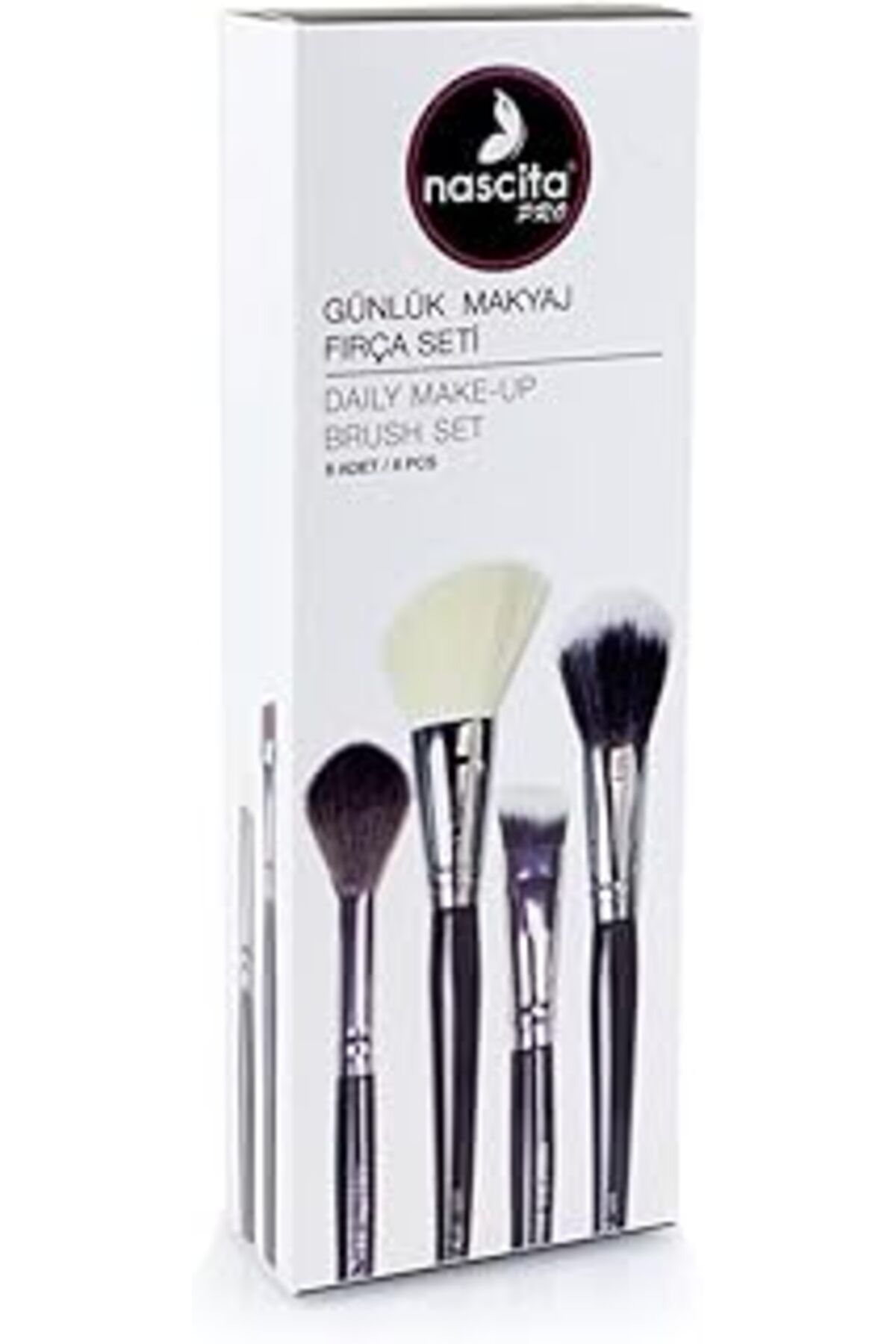 Mu Art Pro Günlük Makyaj Fırça Seti 8'Li
