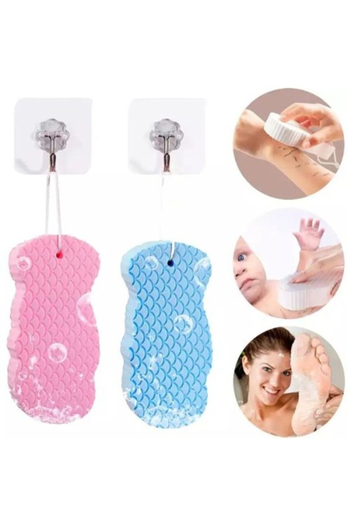 Shop58 Bebek Peeling Banyo Süngeri
