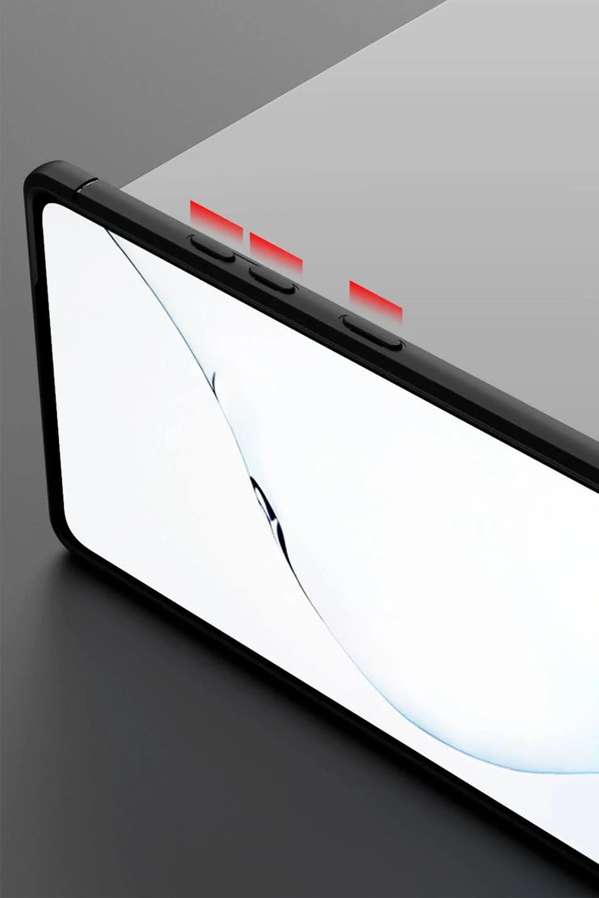 NewFace Samsung Galaxy Note 20 Kılıf Range Yüzüklü Silikon - Mavi SVLRS