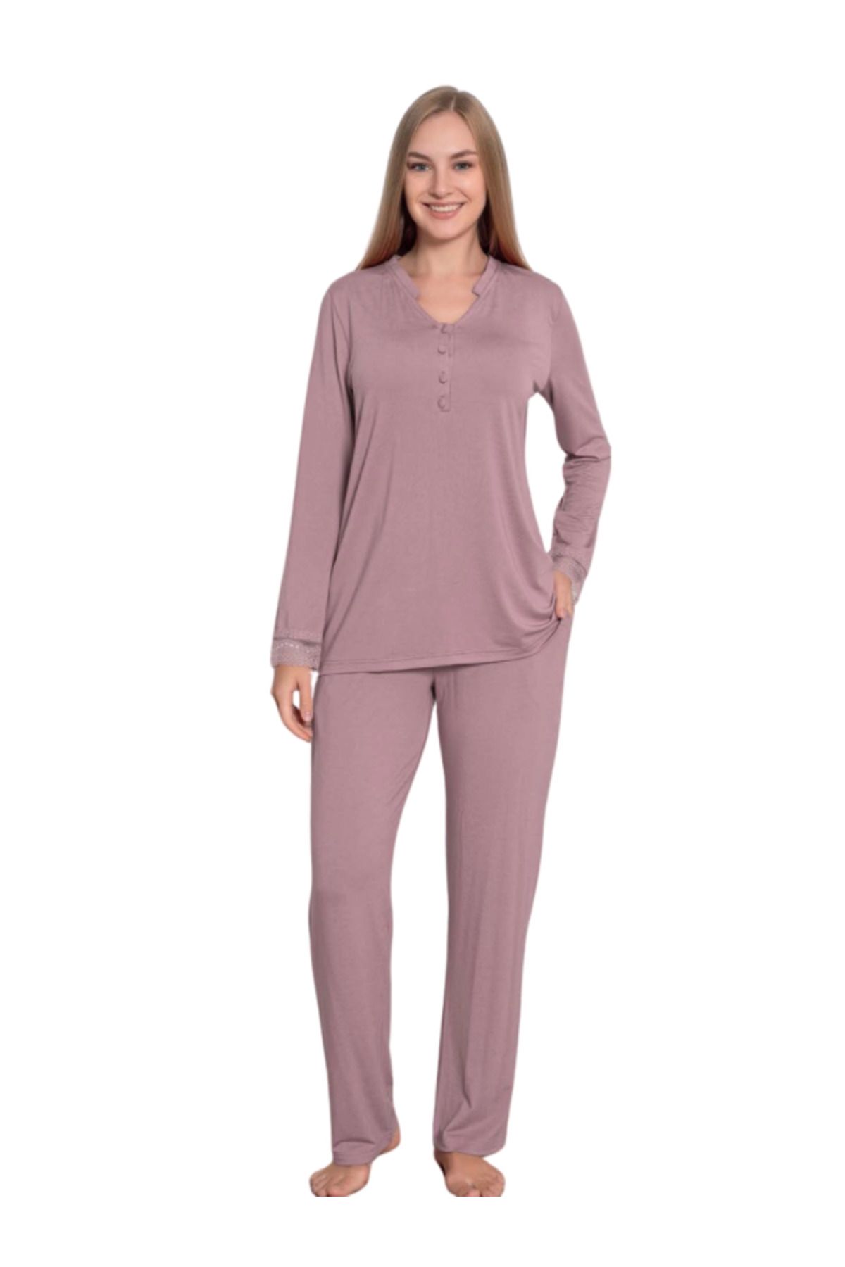 kapsulavm Limissi Viskon Kadın pijama takımı