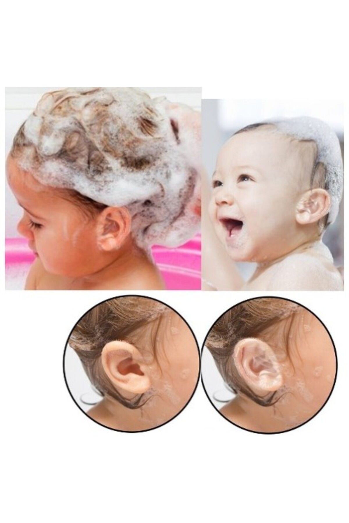 Shop58 Bebek Banyo Kulak Koruyucu Bant 10 Adet
