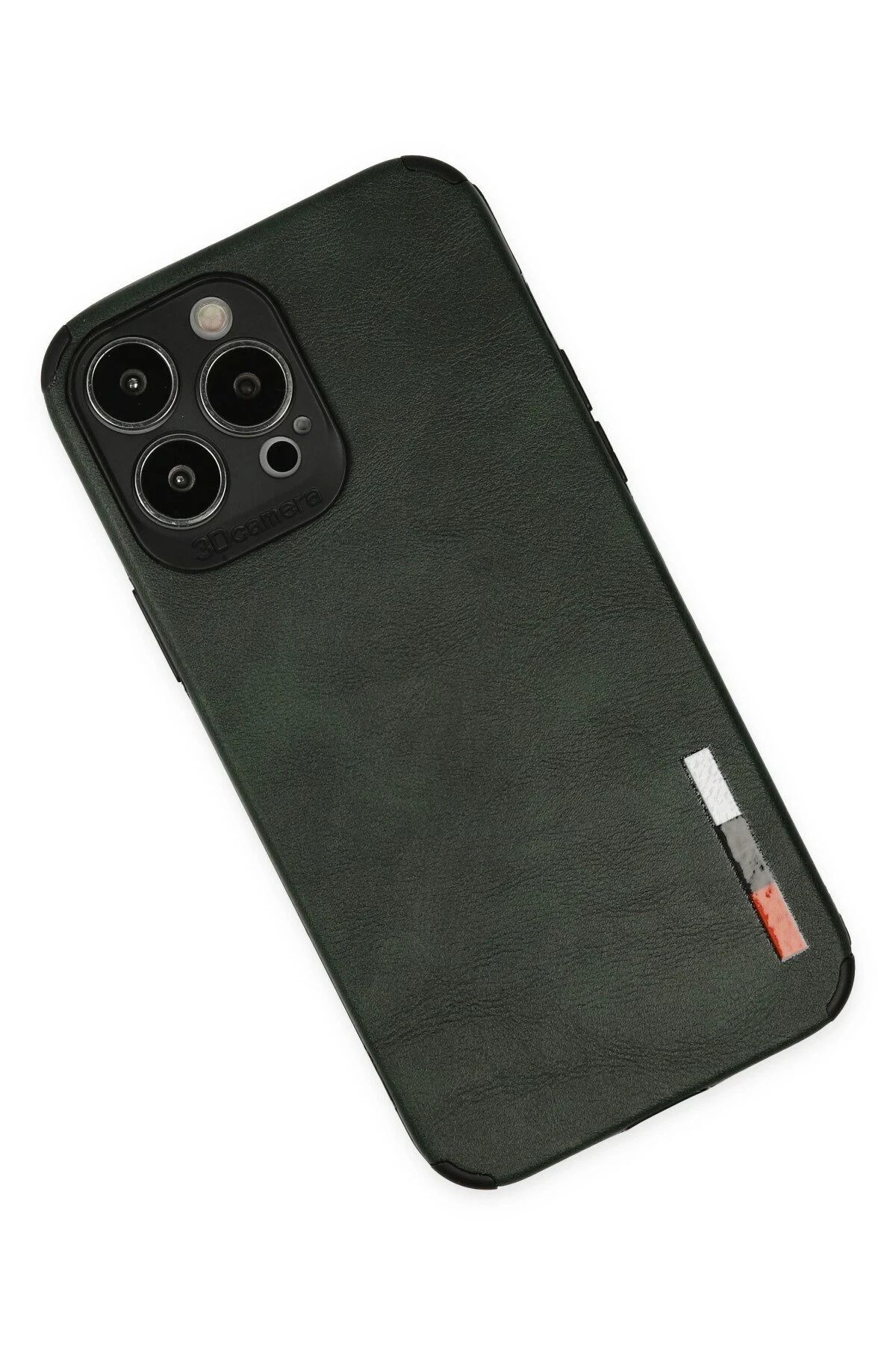 NewFace iPhone 13 Pro Max Kılıf Loop Deri Silikon - Yeşil SVLRS