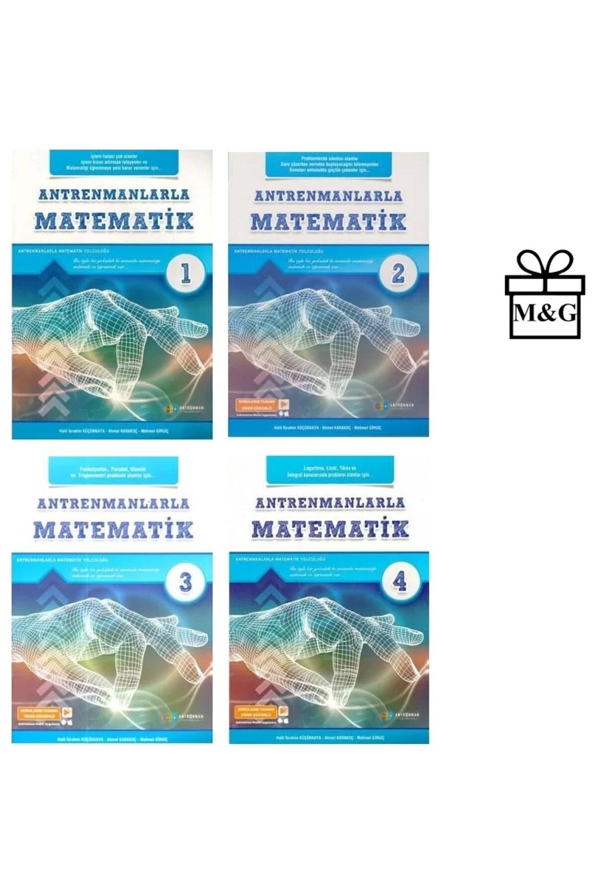 Antrenman Yayıncılık Antremanlarla Matematik 1,2,3 ve 4 Kazandıran Set