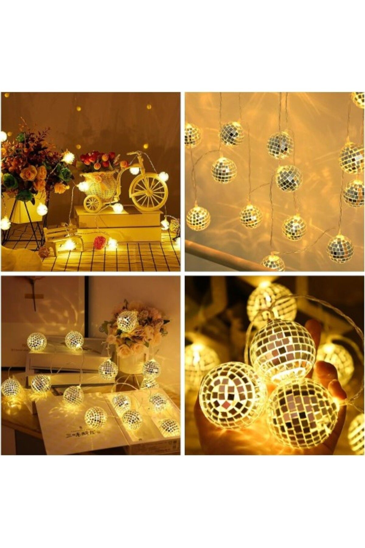 Shop58 2m 10 Led Disko Toplu Led Gün Işığı