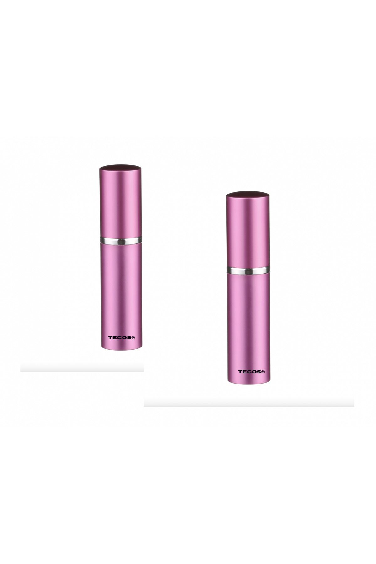 TECOS Set Recipiente Parfumuri Pentru Calatorie, Reincarcabil, 10ml, Ideal Pentru Travel, 2 Sticlute - One Size