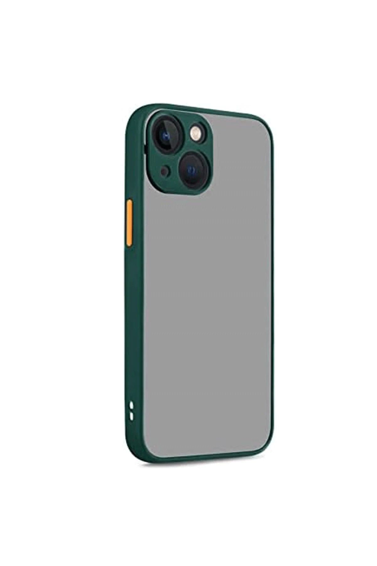 NewFace iPhone 13 Kılıf Montreal Silikon Kapak - Yeşil SVLRS