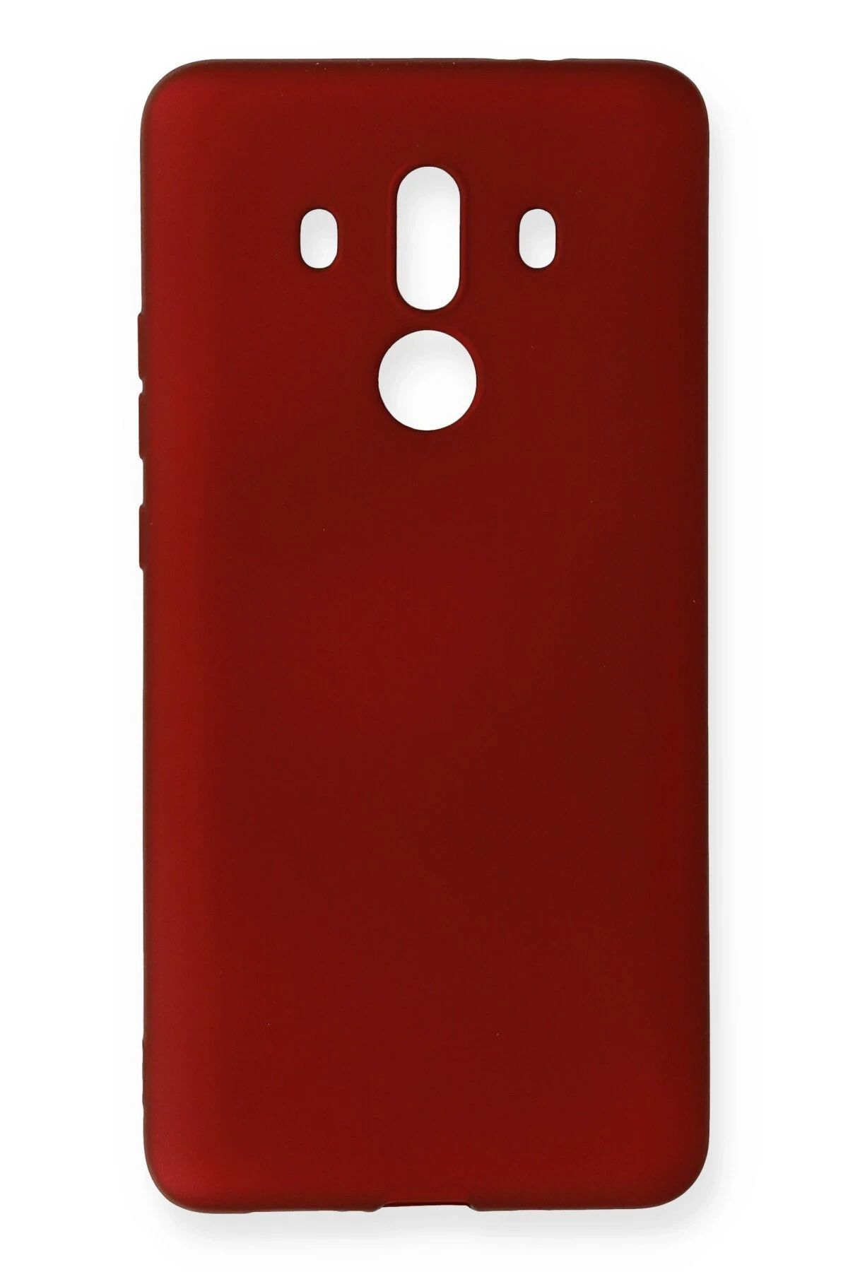 NewFace Huawei Mate 10 Pro Kılıf First Silikon - Bordo FLKRY