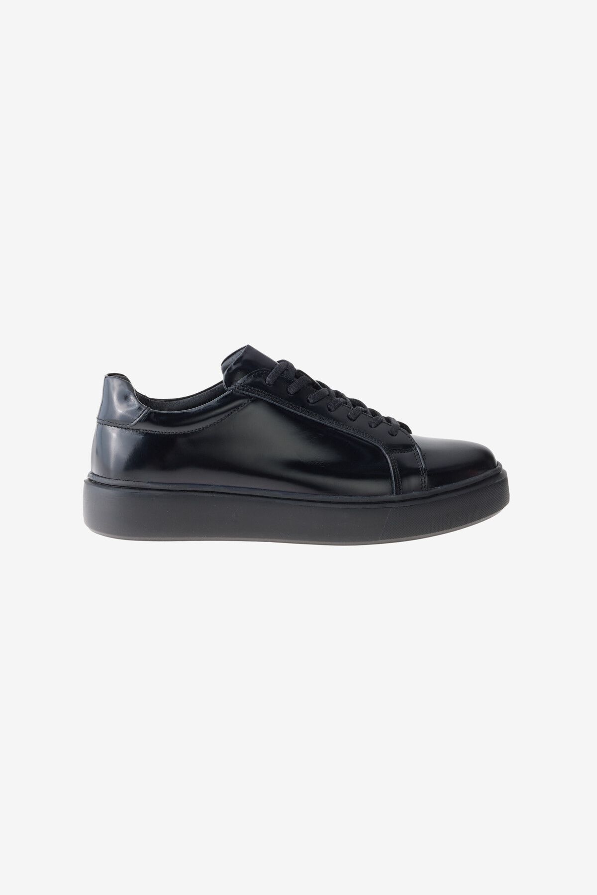 ALTINYILDIZ CLASSICS Erkek Siyah %100 Deri Rahat Taban Sneaker Spor Ayakkabı