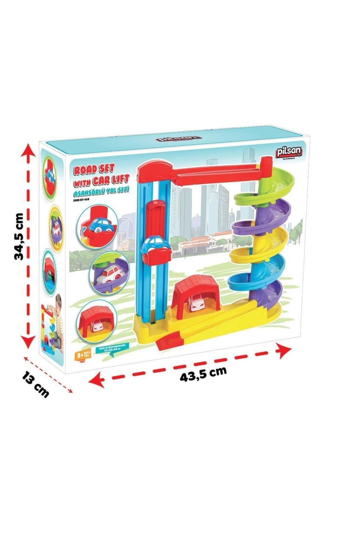 Shop58 Nessiworld 07 668 Asansörlü Yol Seti -Pilsan Oyuncak