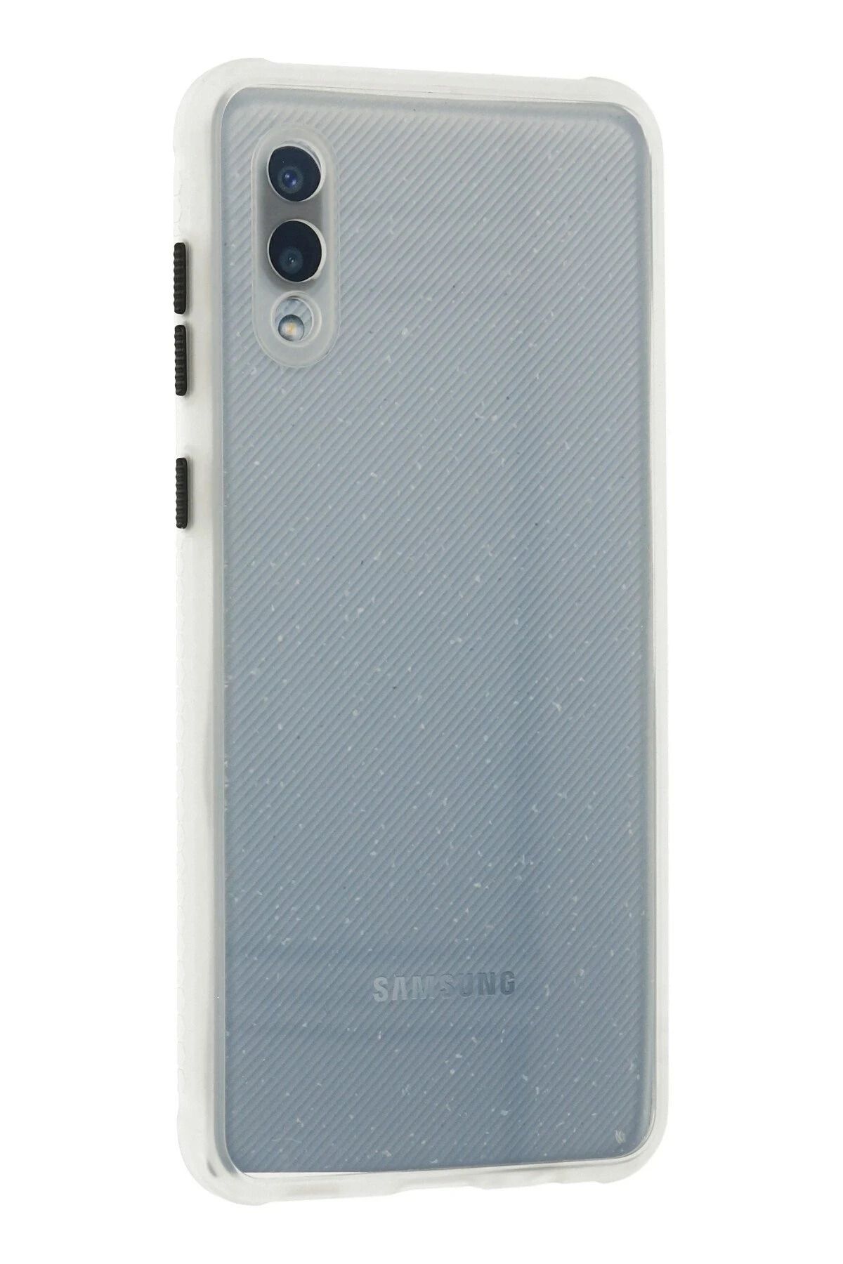NewFace Samsung Galaxy A02 Kılıf Miami Şeffaf Silikon - Şeffaf SVLRS