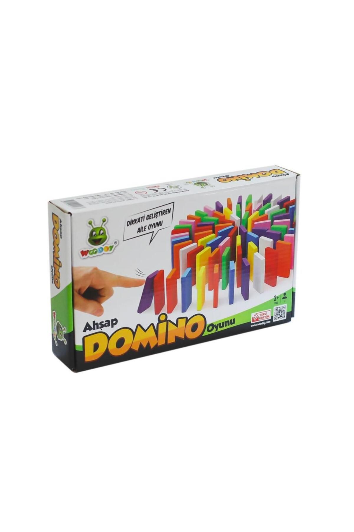Shop58 Nessiworld KR116 Ahşap Domino Oyunu -Karsan Oyuncak