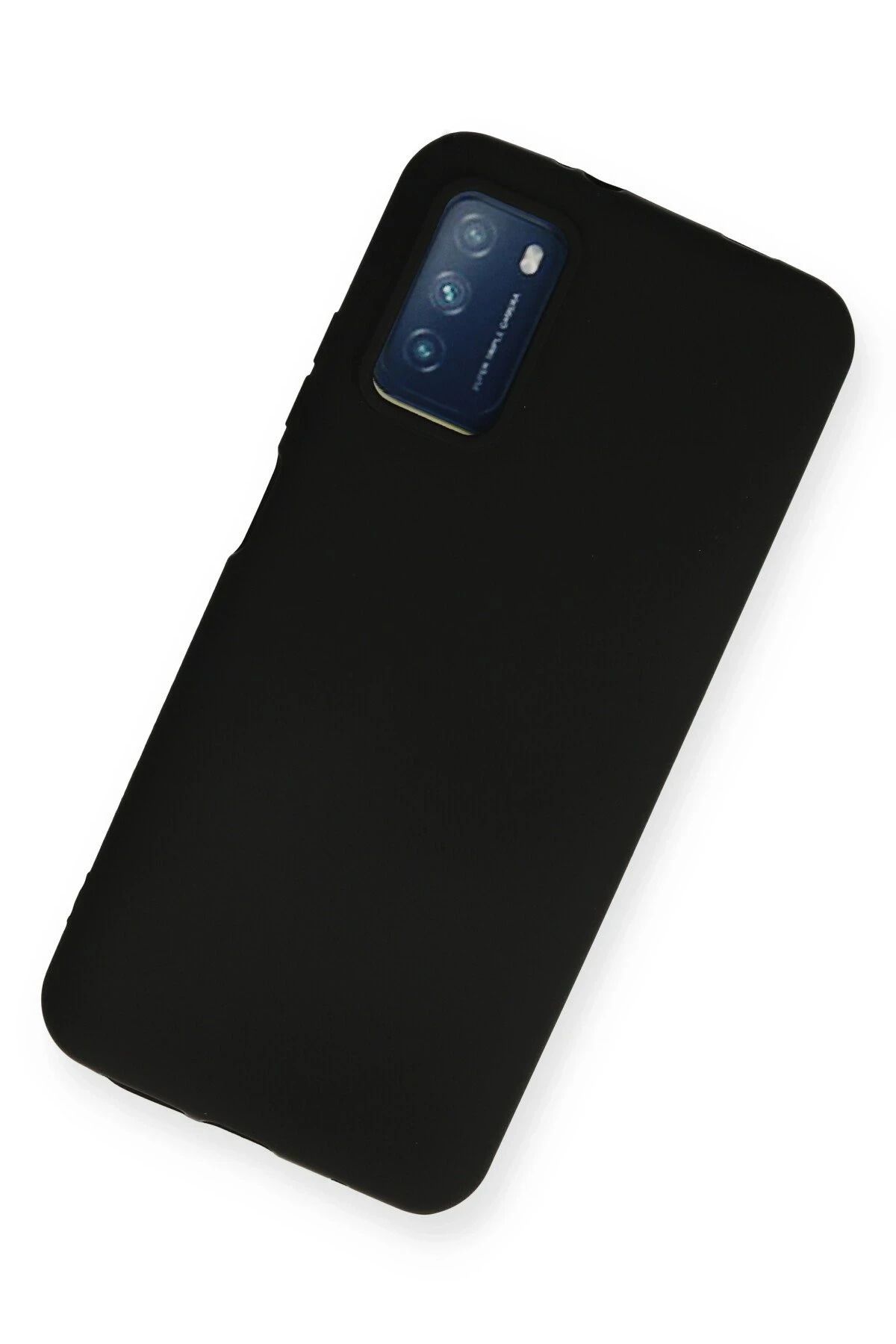 NewFace Xiaomi Pocophone M3 Kılıf First Silikon - Siyah SVLRS
