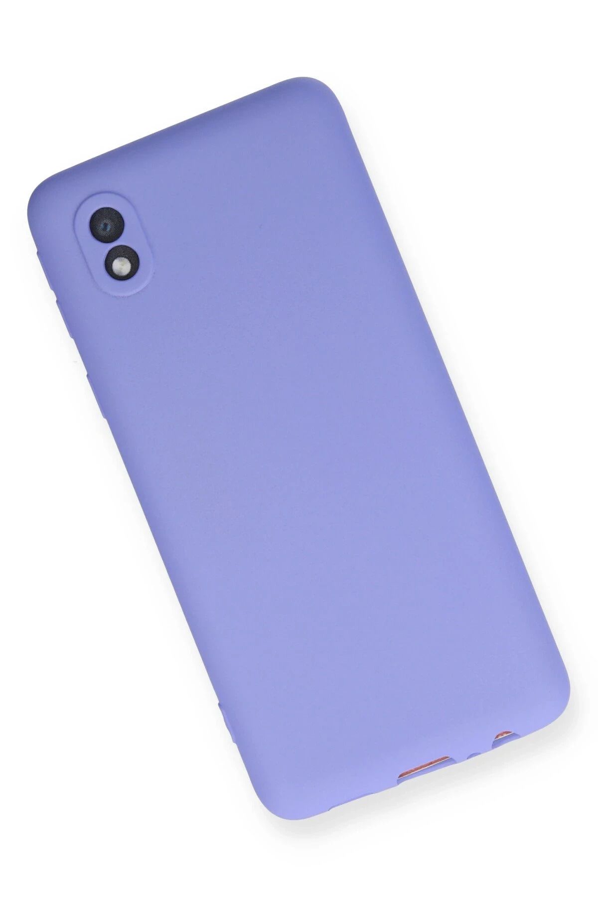 NewFace Samsung Galaxy A01 Core Kılıf First Silikon - Lila SVLRS