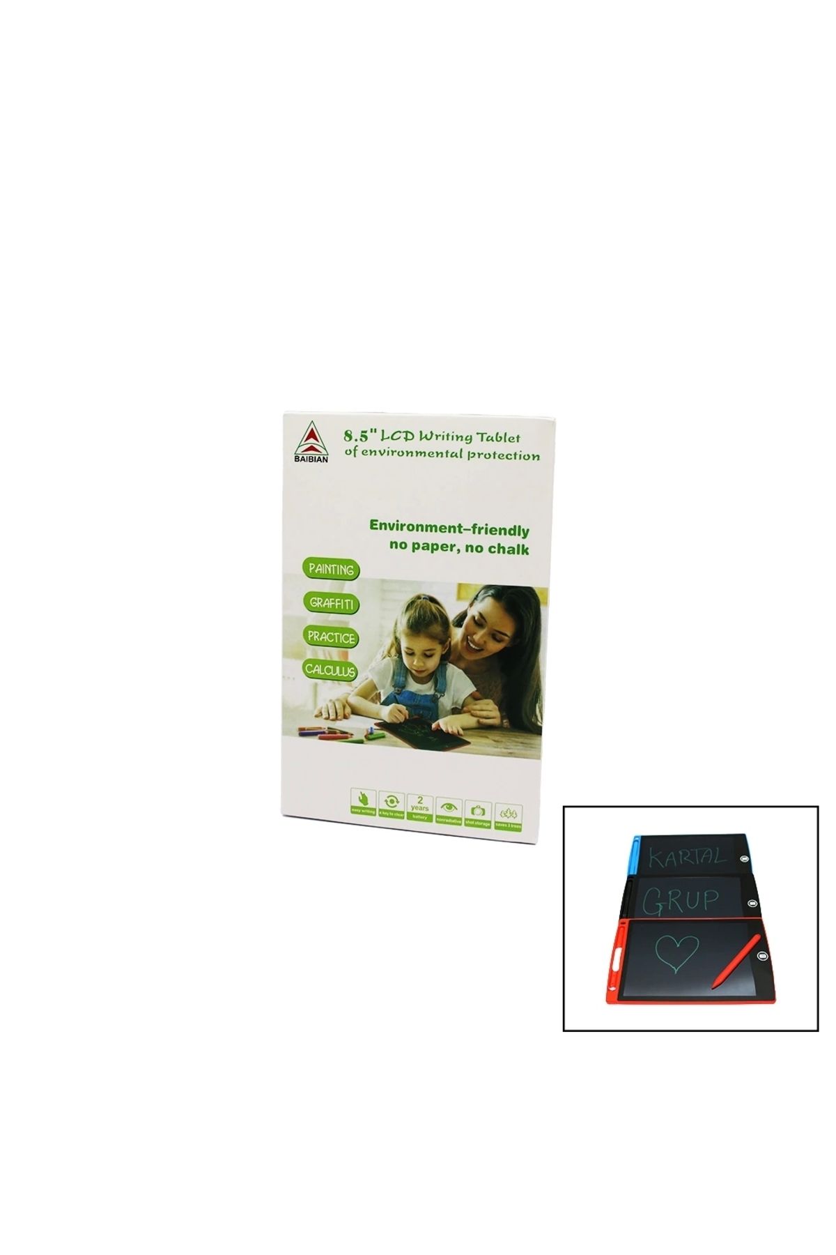 STOREMAX TABLET DİJİTAL - 8.5 inç YAZI TAHTASI - ÇİZİM TABLETİ (5047)