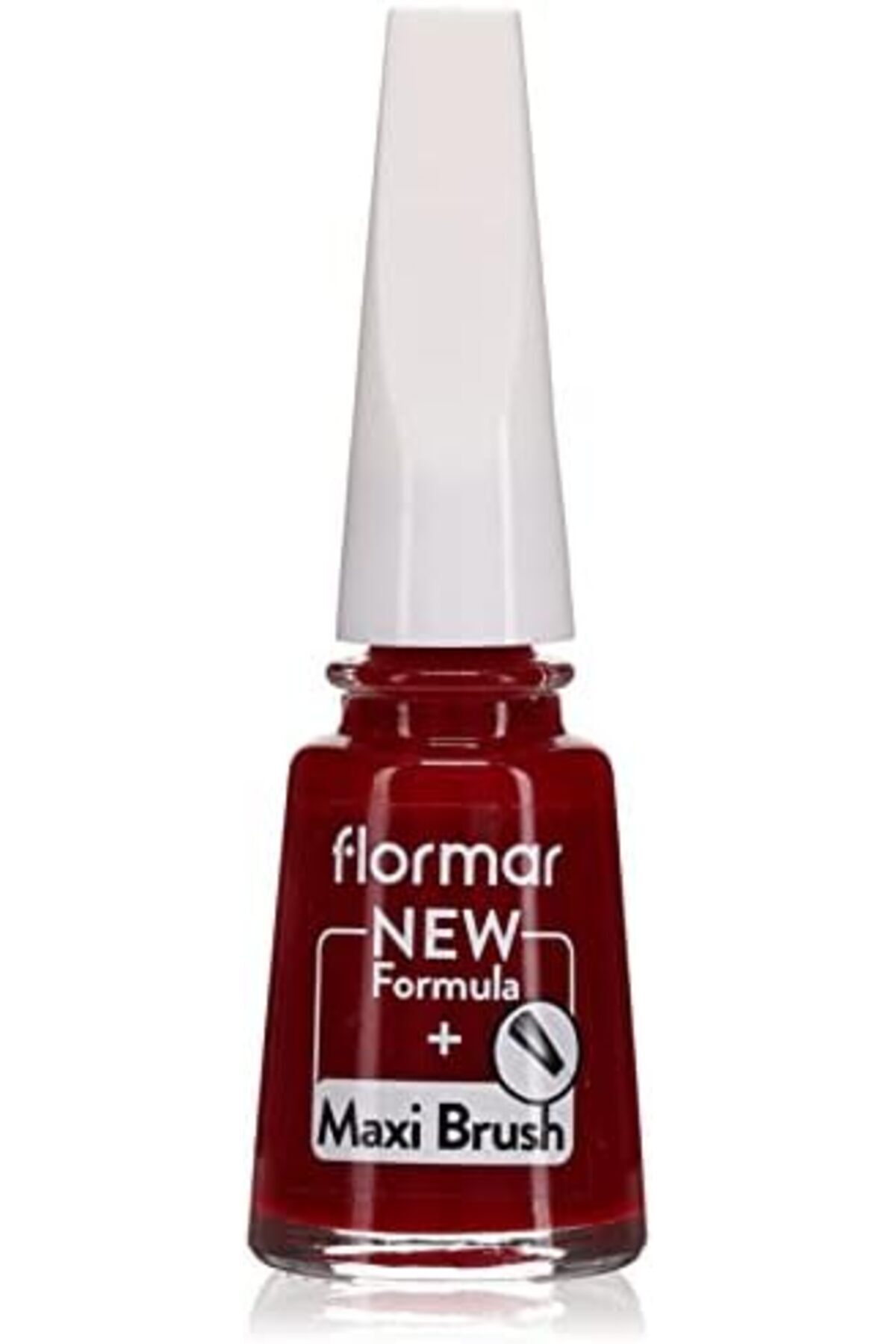Flormar-Nail Enamel 406 Dark Red 2
