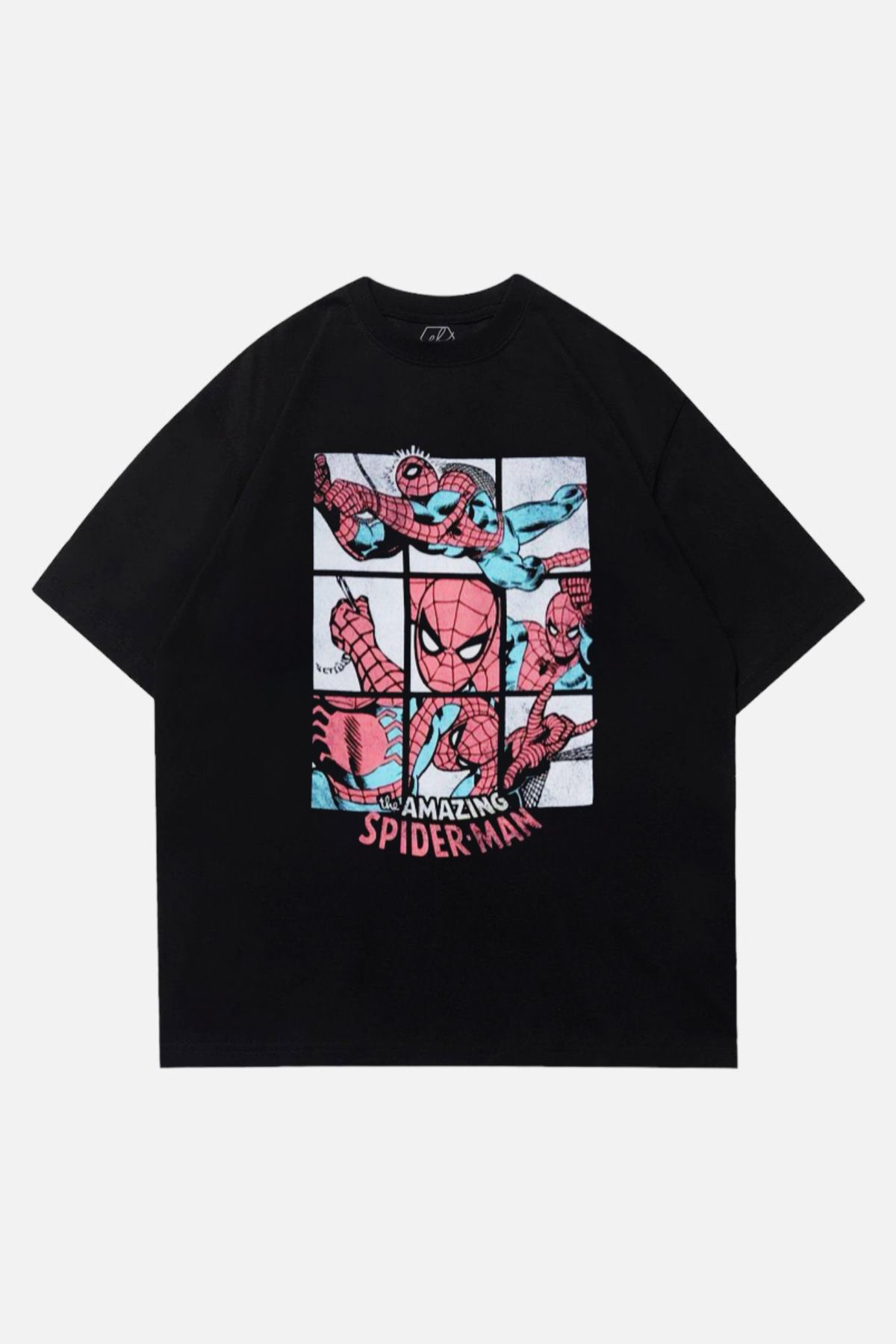 Aesthia Siyah Unisex The Amazing Spider-Man T-Shirt