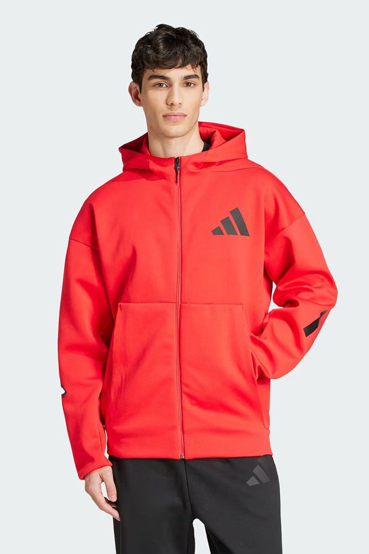 adidas Erkek Günlük Kapşonlu Tek Üst M Z.N.E. Fz Jc5493