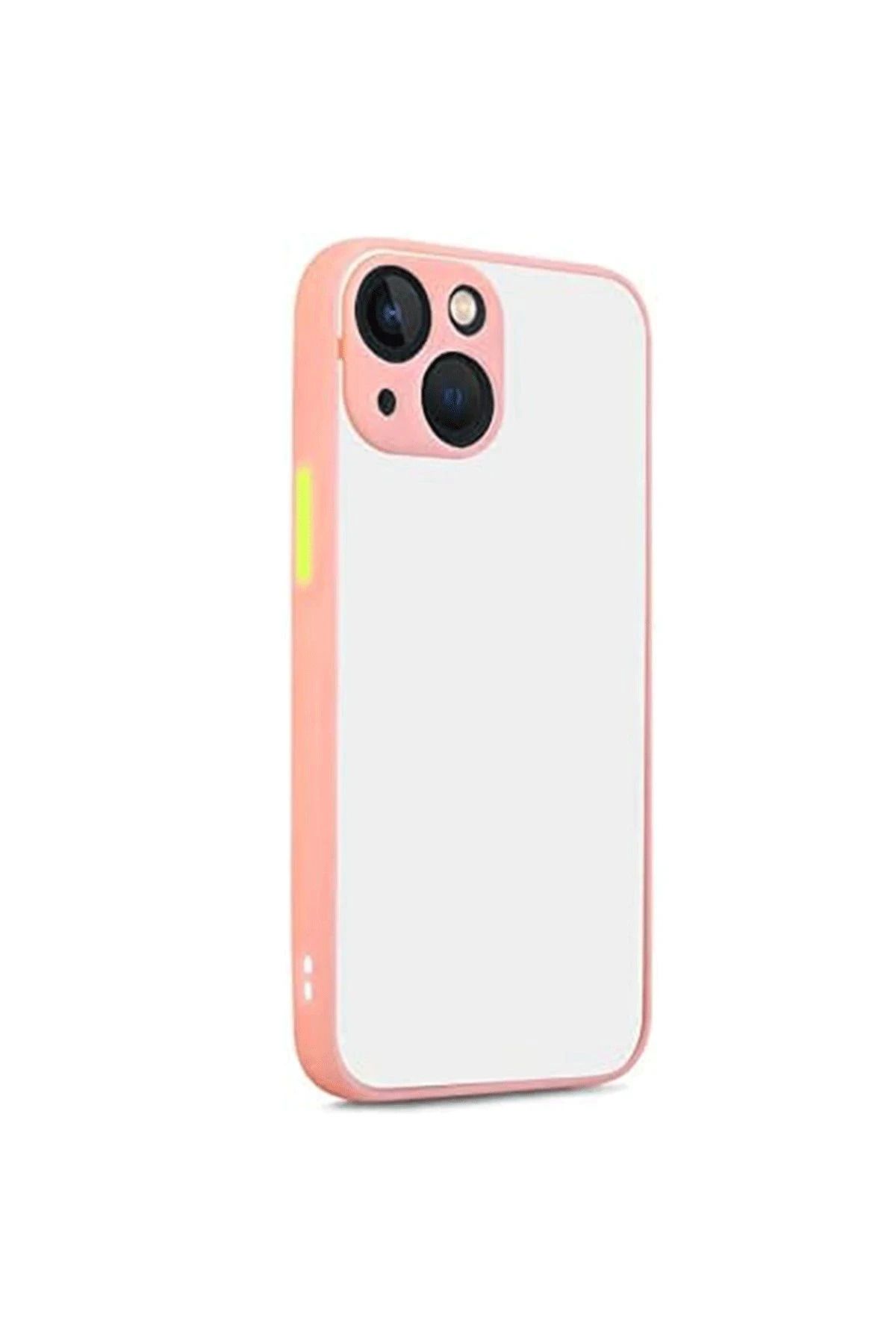 NewFace iPhone 13 Kılıf Montreal Silikon Kapak - Pembe SVLRS