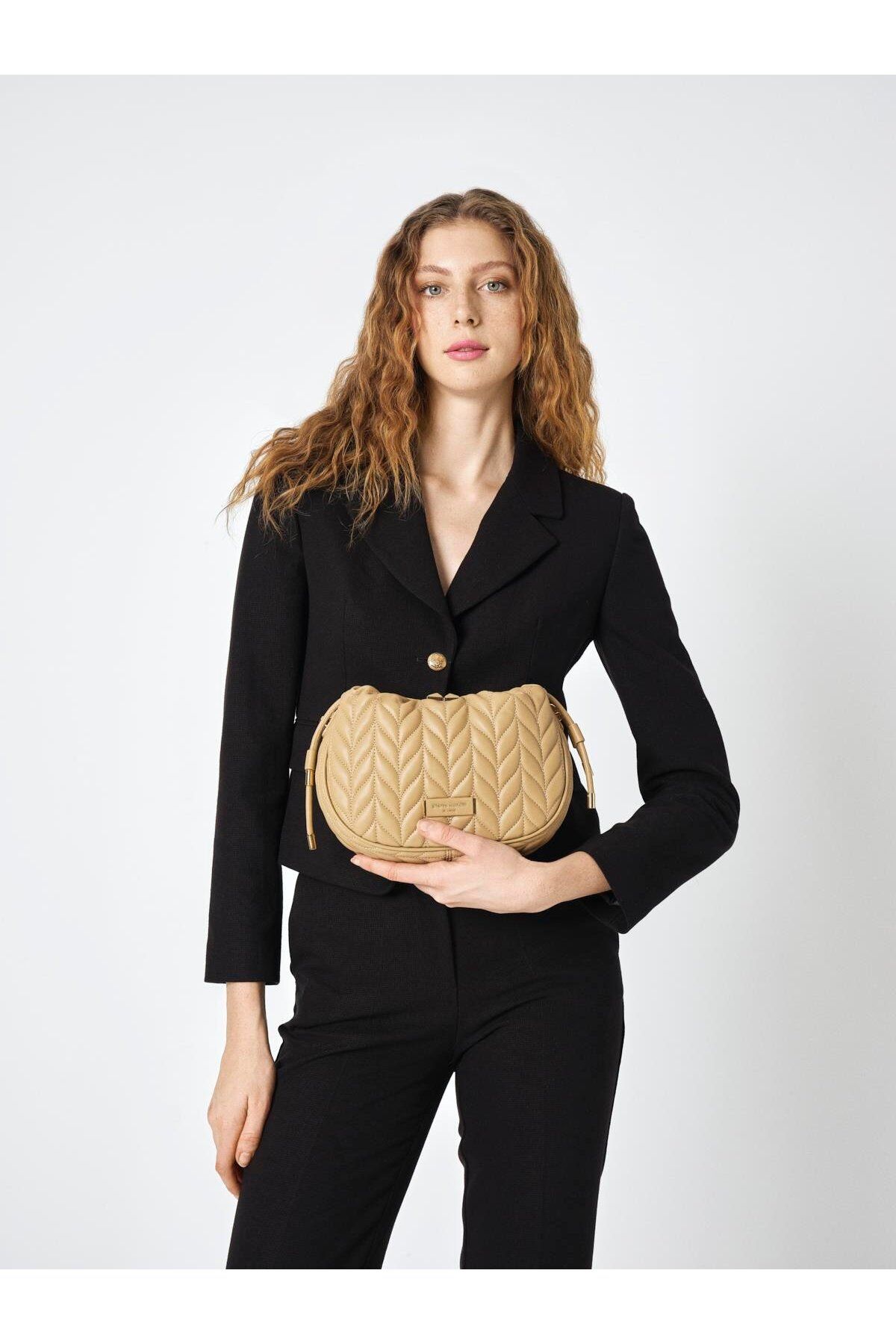 Pierre Cardin PİERRE CARDİN KADIN EL ÇANTASI 25Y10113 BEJ