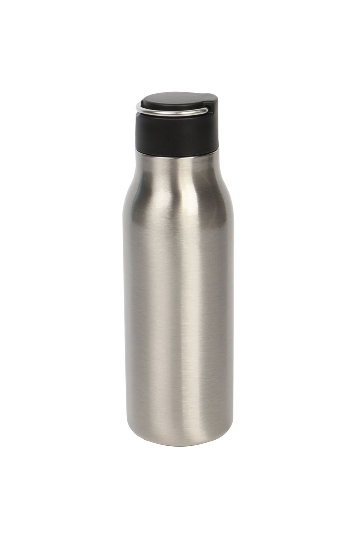 Gen Promosyon Paslanmaz Çelik Matara (500 ml) - Siyah