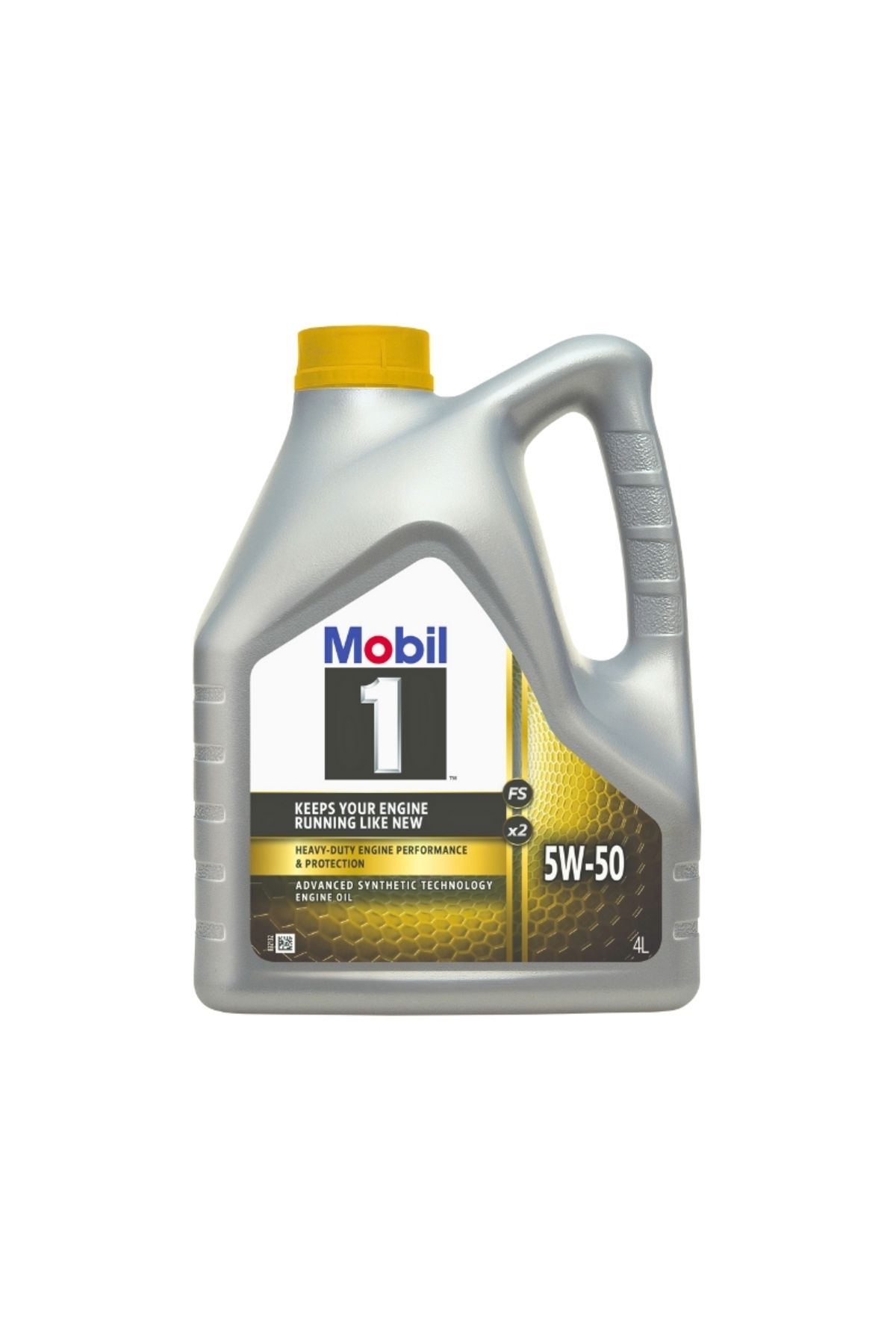 Mobil 1 FS X2 5W-50 Gelişmiş Tam Sentetik Motor Yağı - 5 Lt.