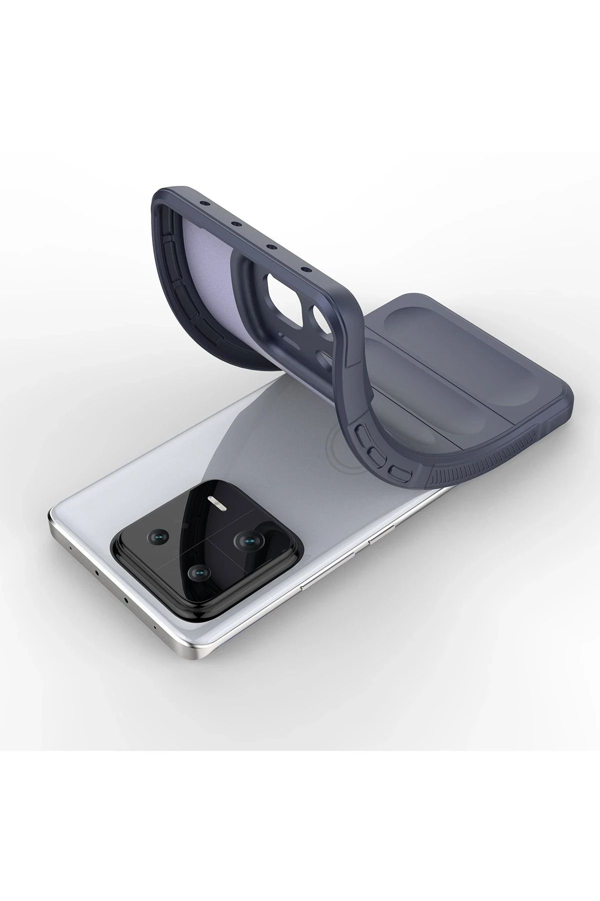 NewFace Xiaomi Mi 13 uyumlu Kılıf Optimum Silikon - Lacivert SVLRS