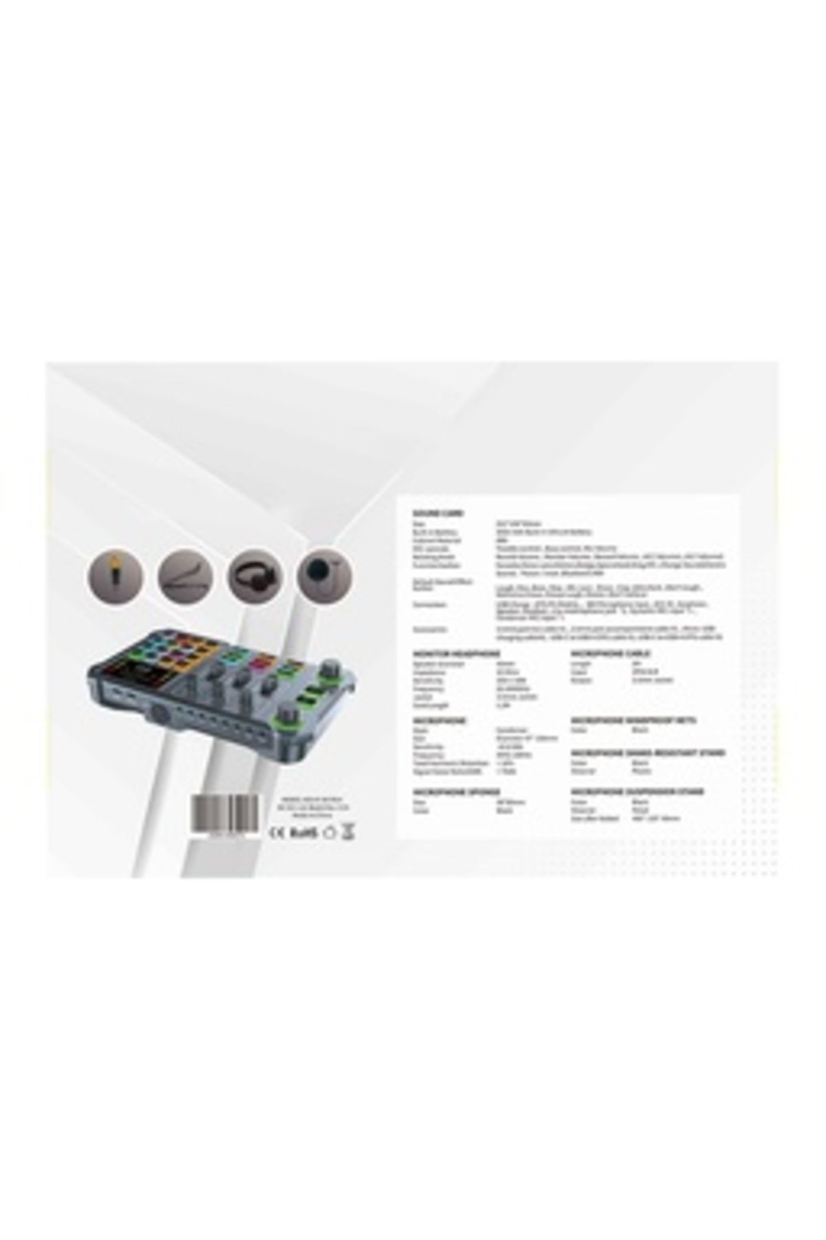Ikon-Live Recording Condenser Microphone Set IK-WCM24 6