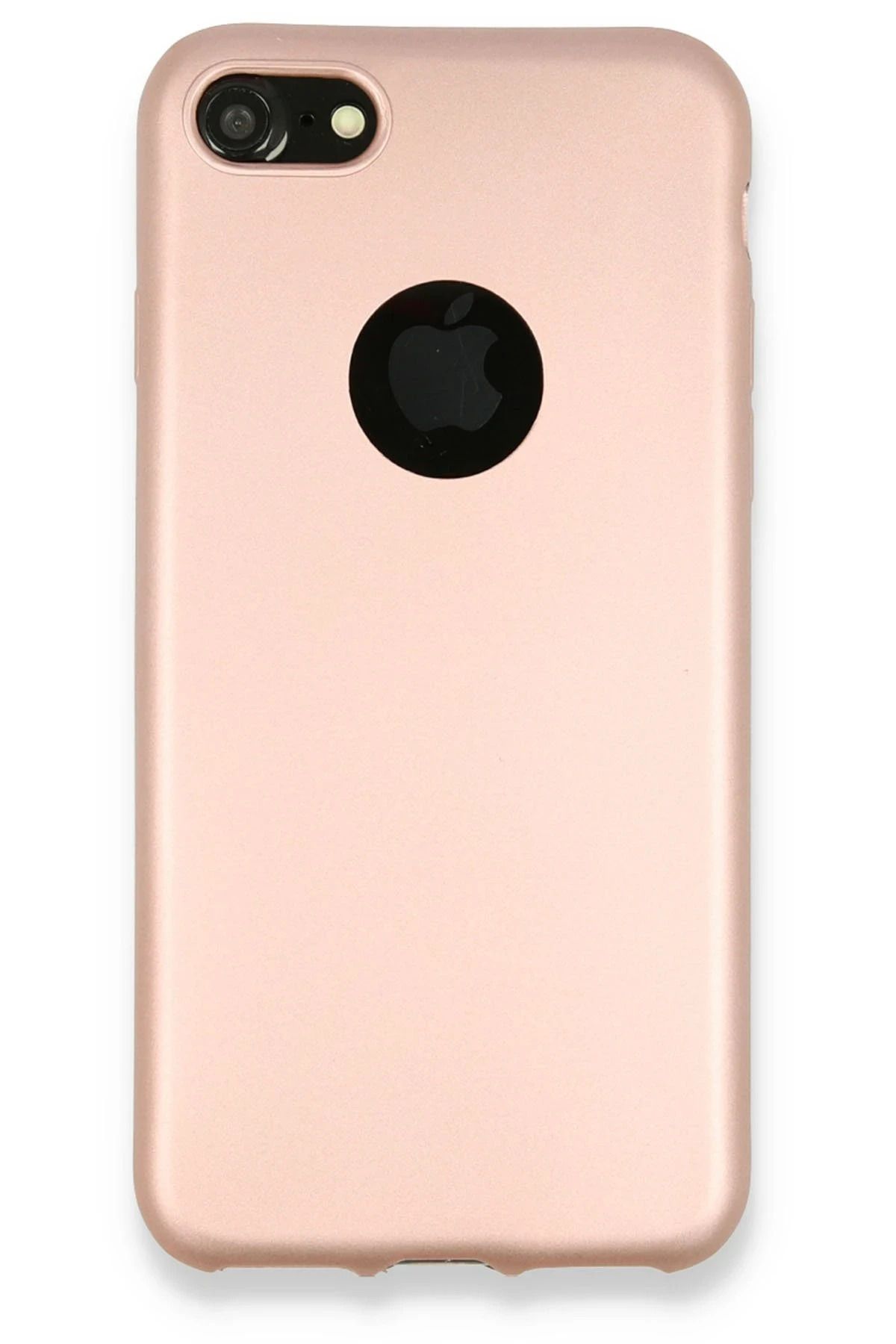 NewFace iPhone 7 Kılıf First Silikon - Rose Gold SVLRS